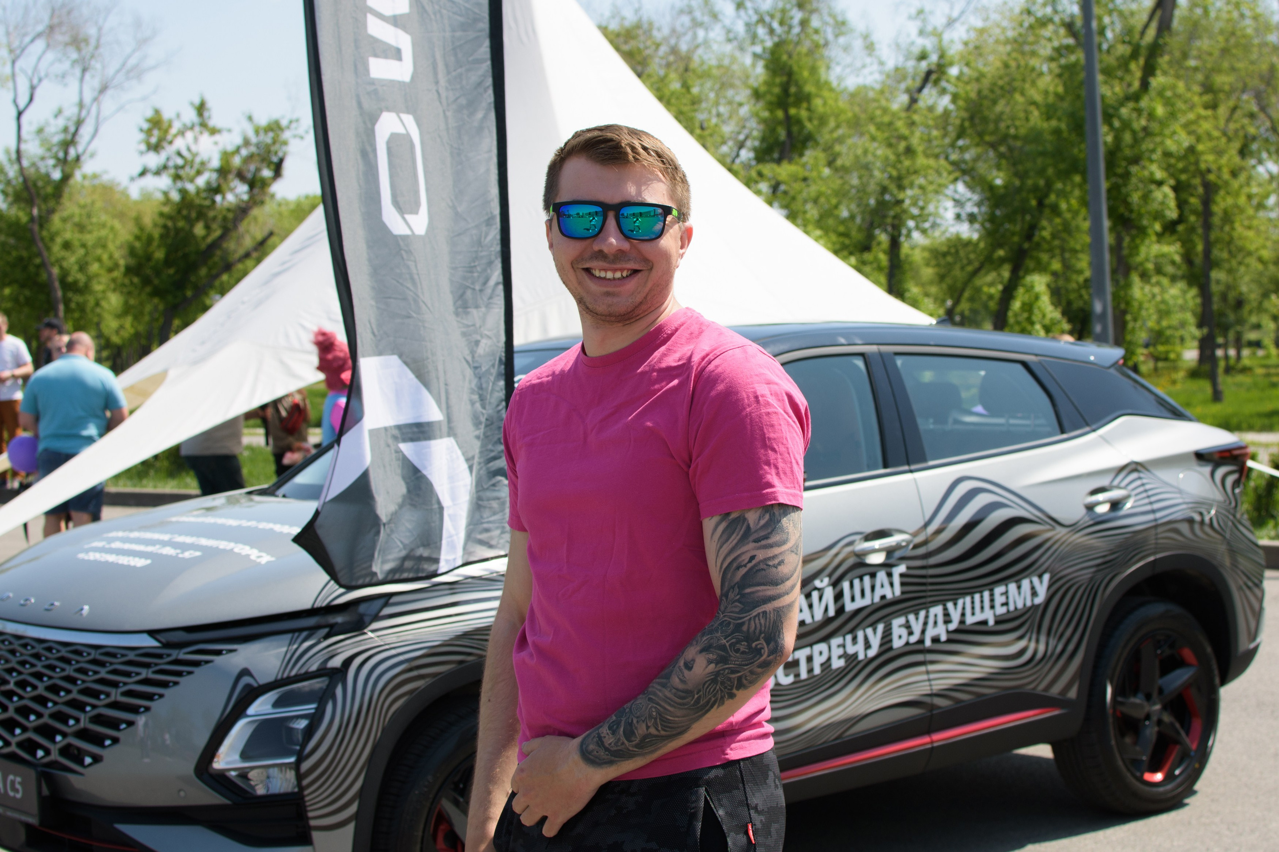 Промо день Omoda. Evgeniy Roslov