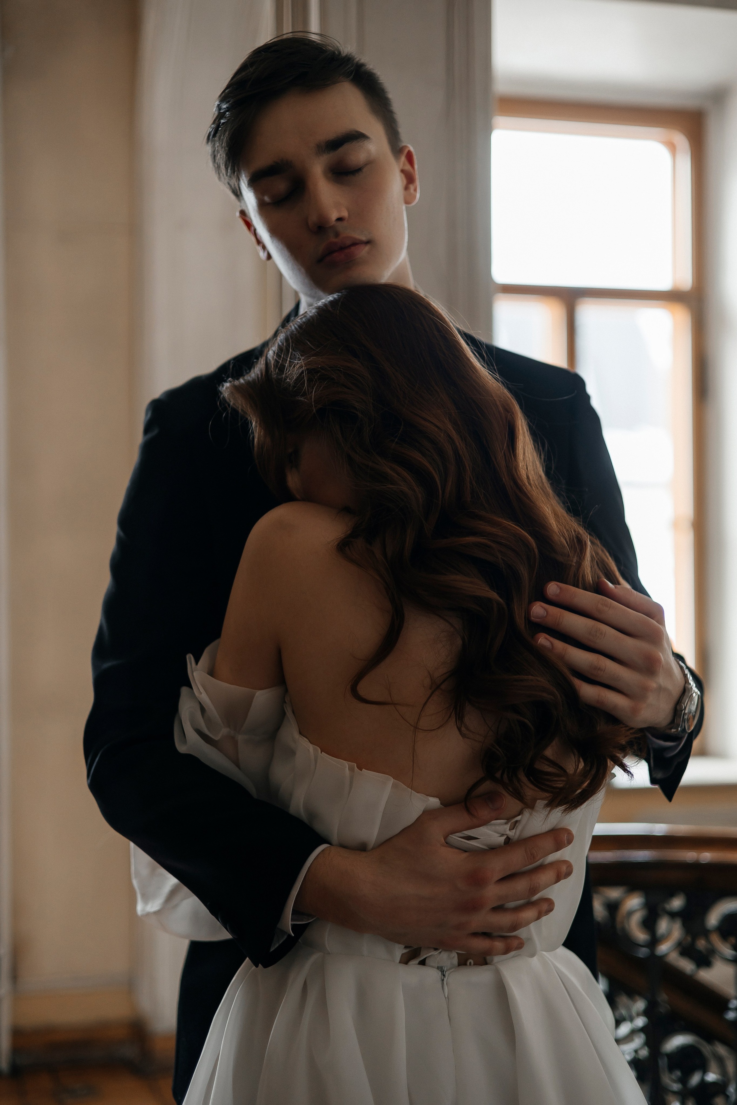 Мария и Александр (съемка в библиотеке). Фотограф в Москве Екатерина Потапова