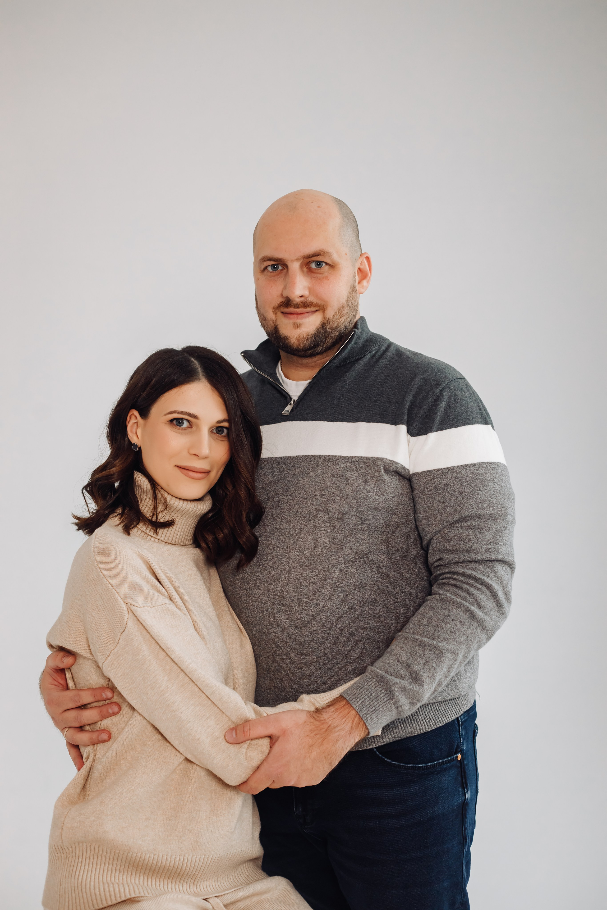 Семейная фотосессия в студии. Свадебный и семейный фотограф в Краснодарском крае Мария Данилкина