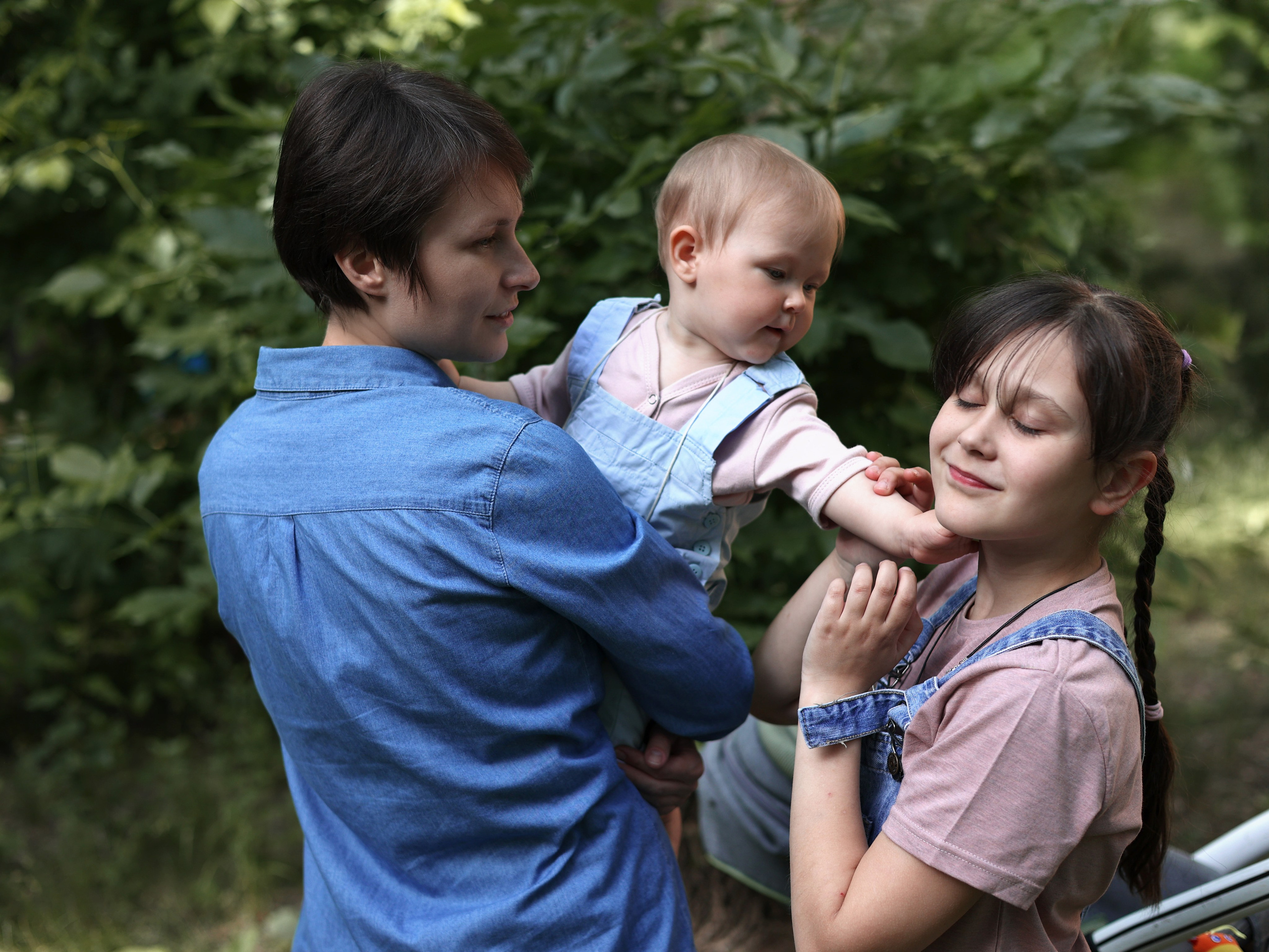 Мария с дочками. Женский и детский фотограф в Саратове Ольга Зиброва