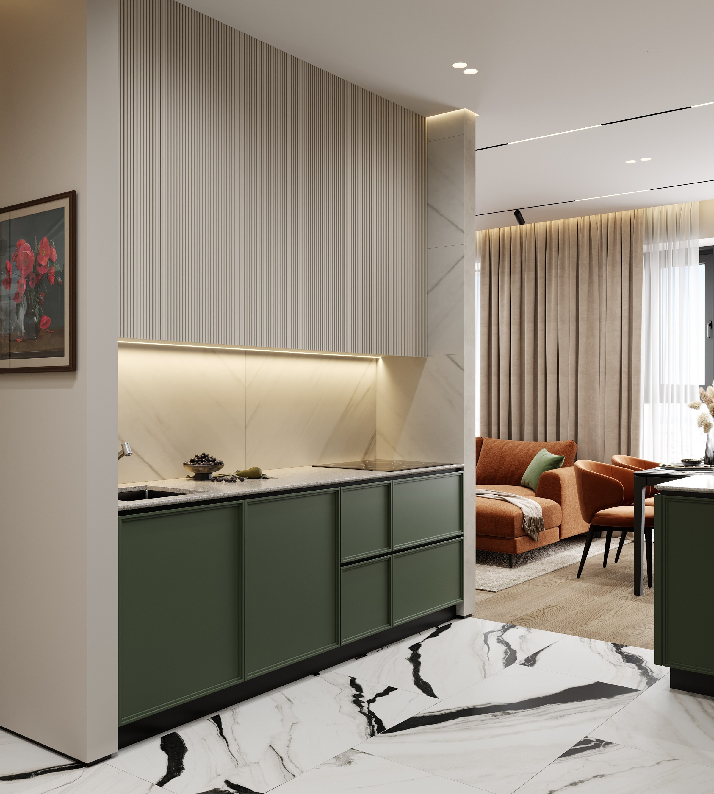 ОЗЕРНАЯ. Дизайн-бюро GOHOUSE в Москве