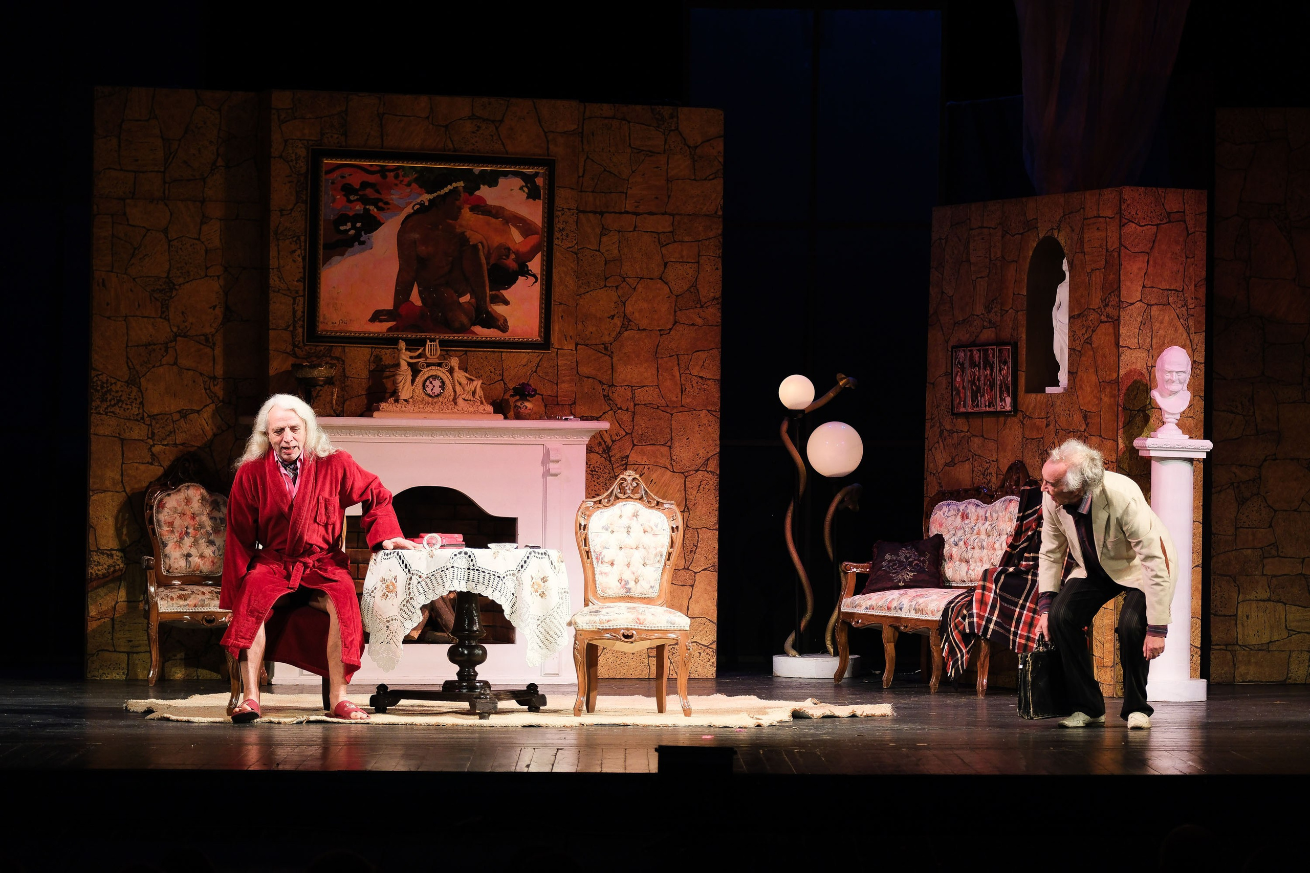 Ужин с дураком. Фотограф Анатолий Деникин