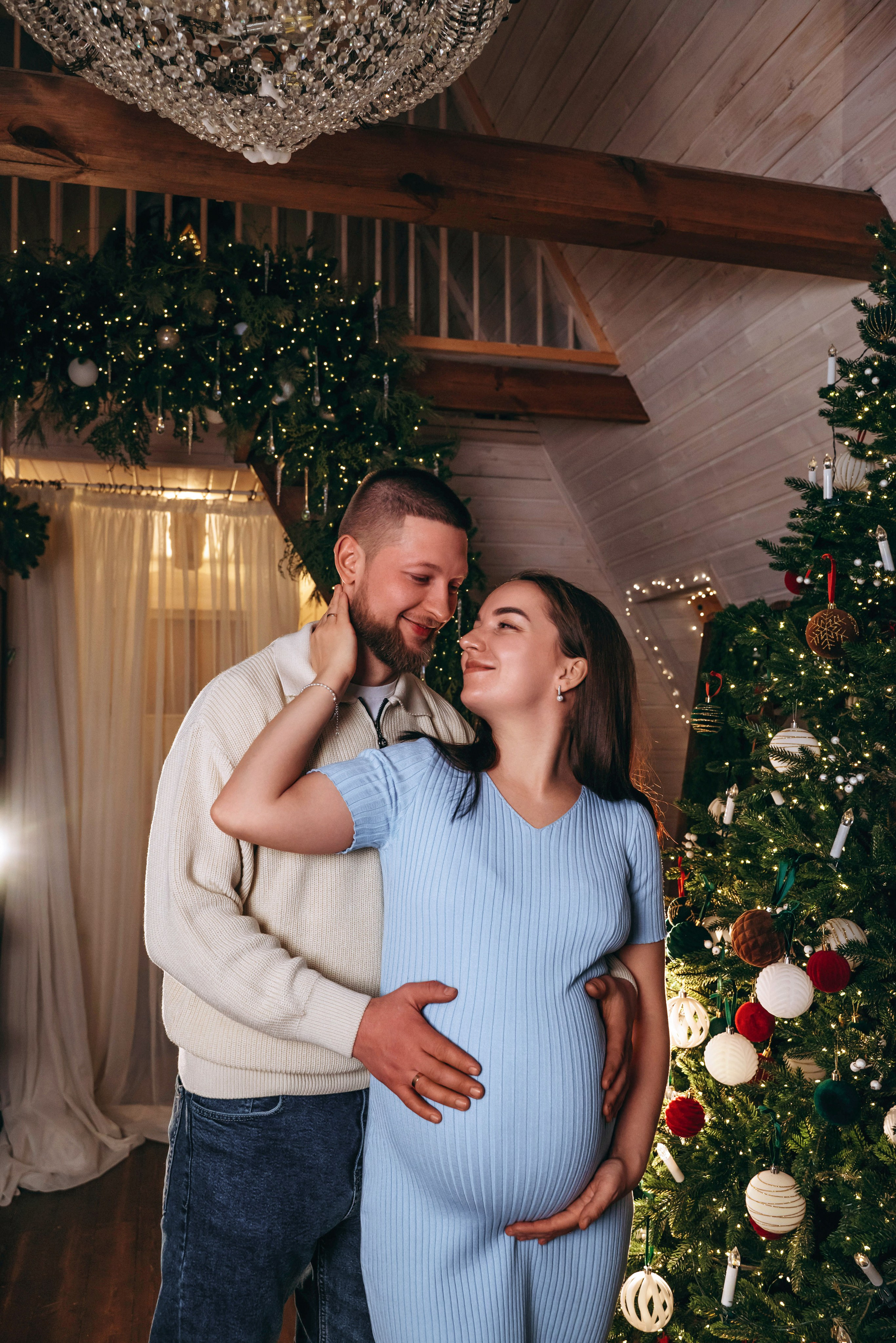 Семейная новогодняя фотосессия. Свадебный фотограф в Сергиевом Посаде недорого Ольга Гузанова