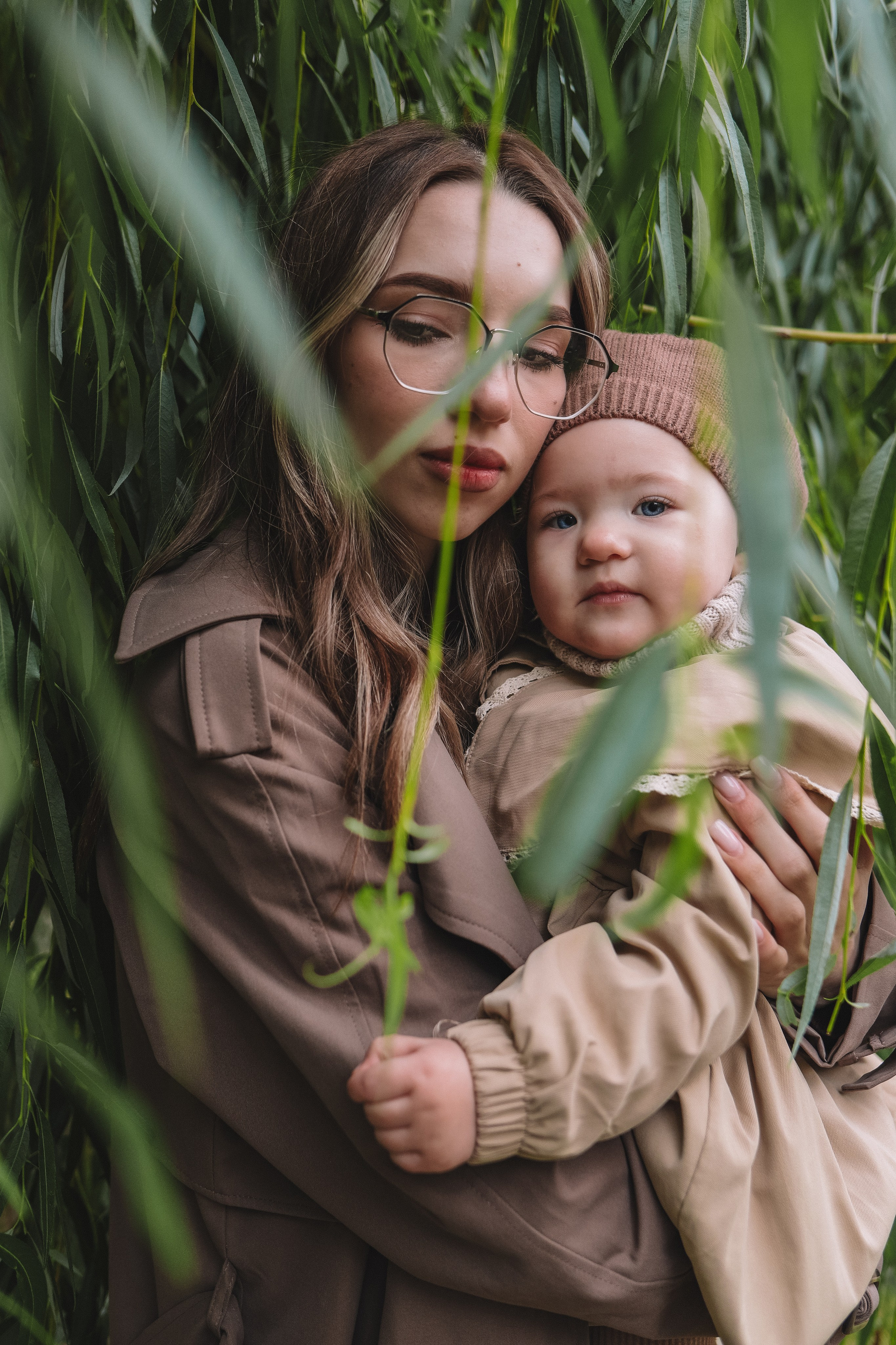 Мамы с дочками в осеннем парке. Фотограф Олеся Беляева | Санкт-Петербург и Ленобласть