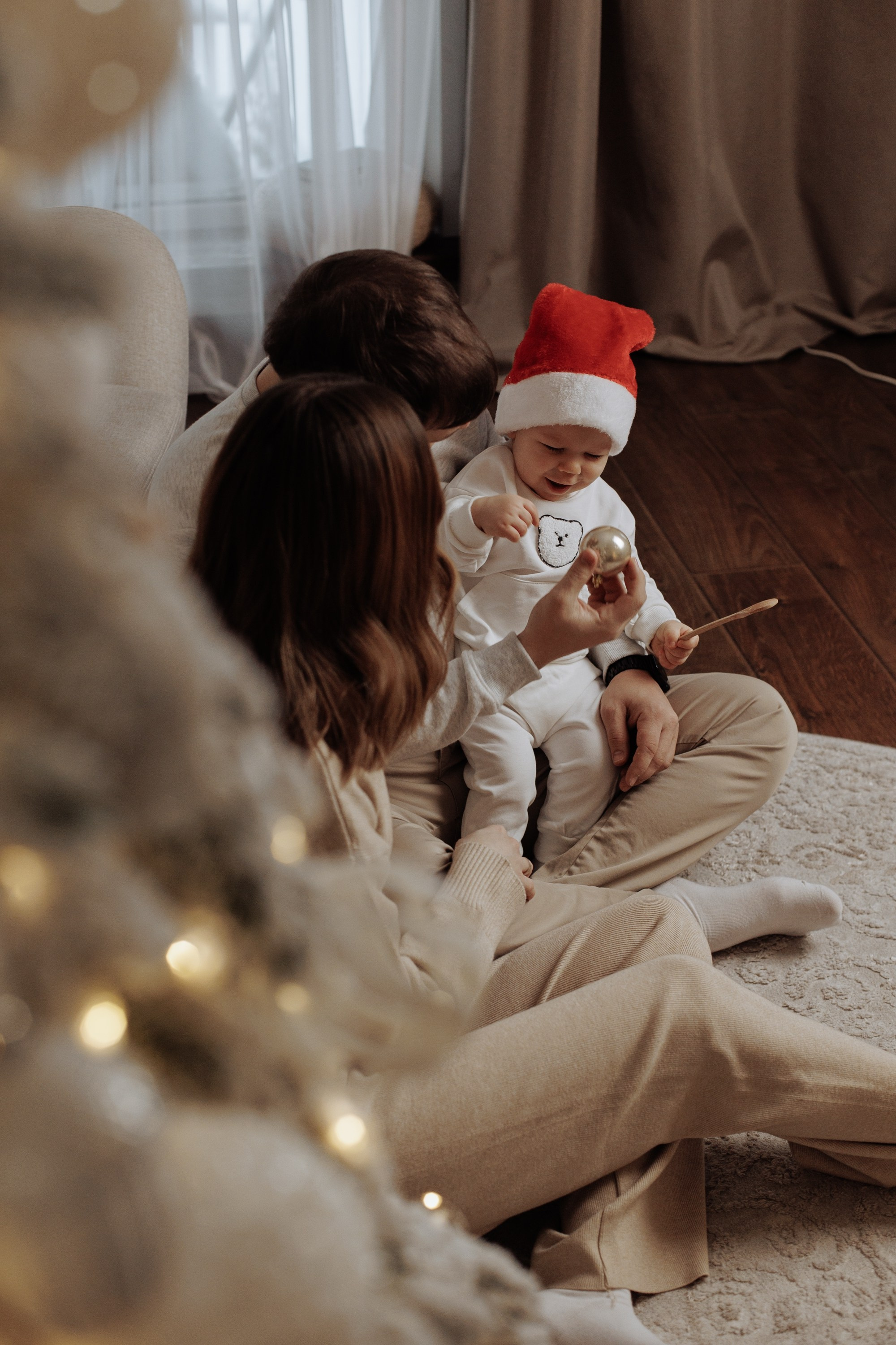 Семейная фотосессия «студия». Свадебный фотограф