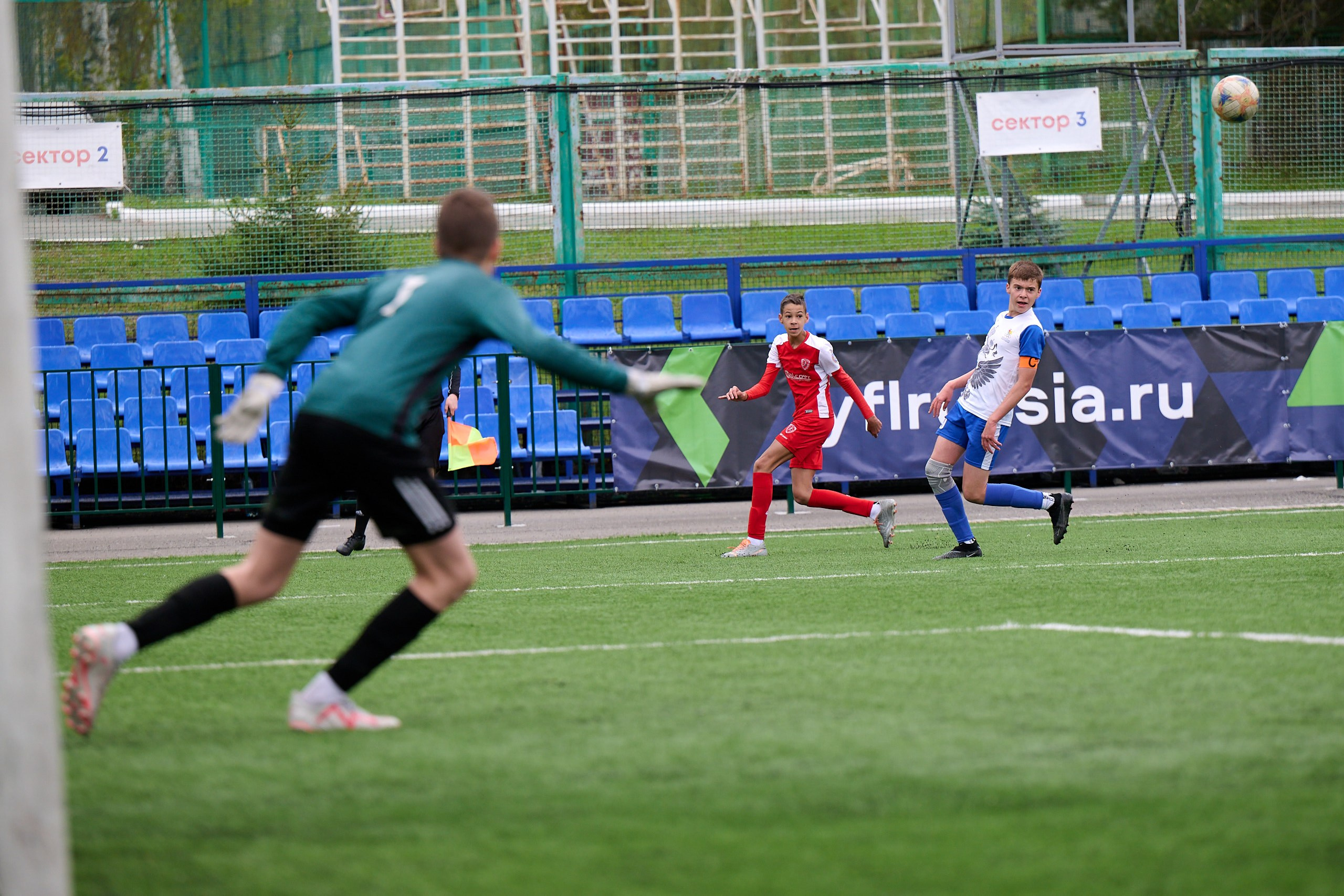 Футбол. Кубок РФС среди юношеских команд клубов ФНЛ «Приволжье». Спортивный репортажный фотограф в Ижевске Сергей Мерзляков