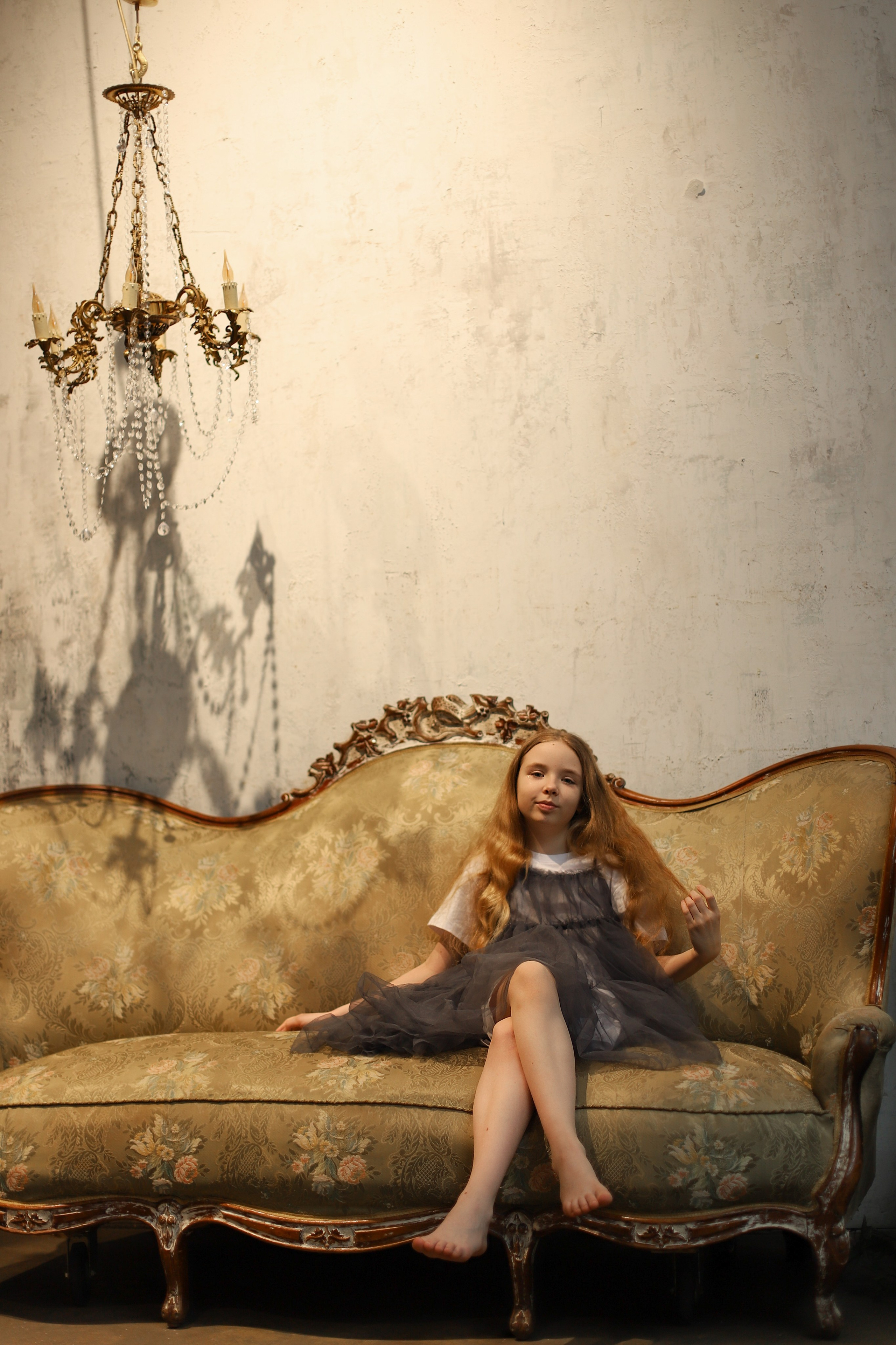 Мама+дочка в атмосферной студии). Фотограф в Москве Елена Дроботя