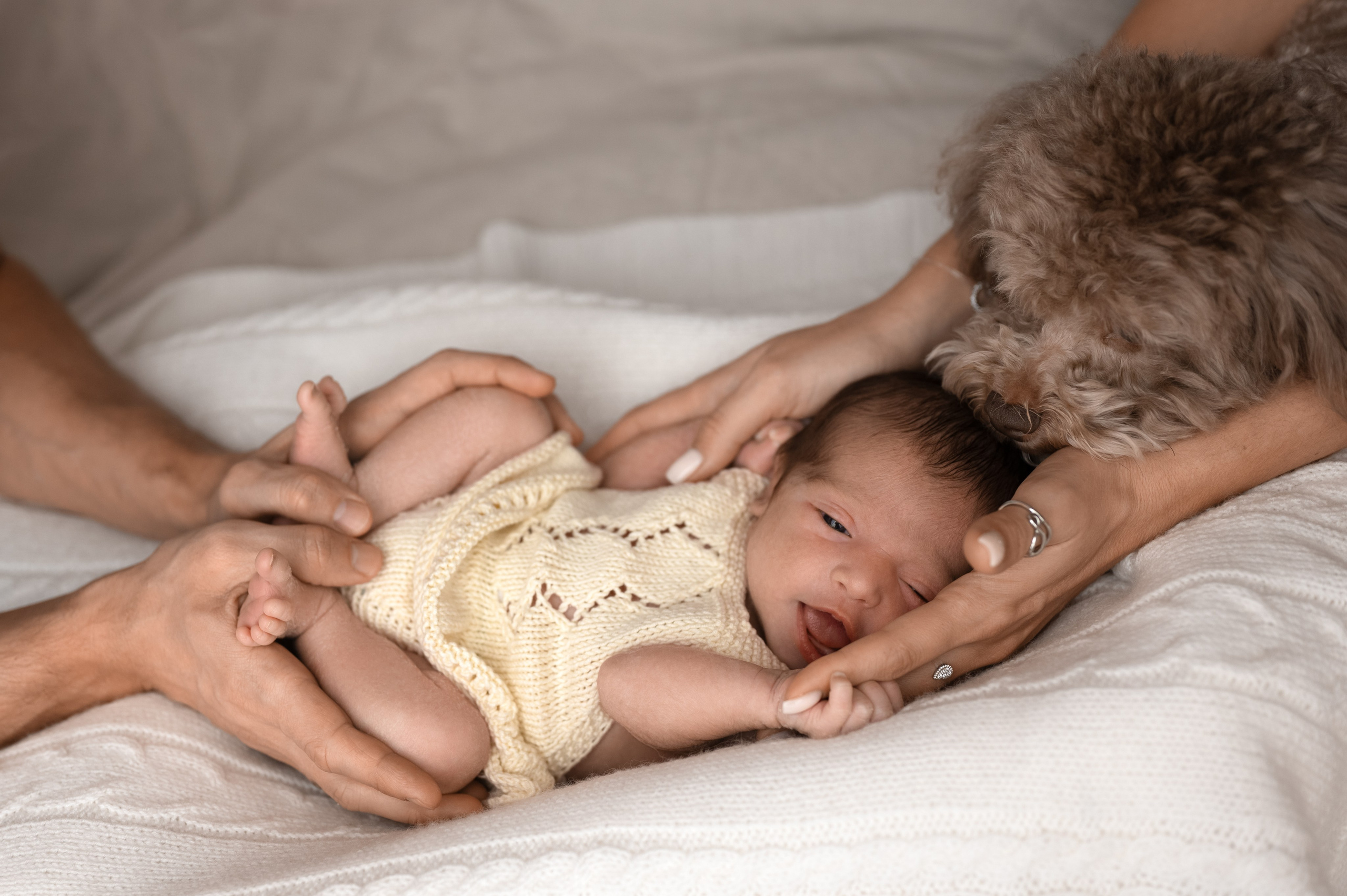 Натуральный ньюборн. Фотограф новорождённых Ольга Ушакова Москва