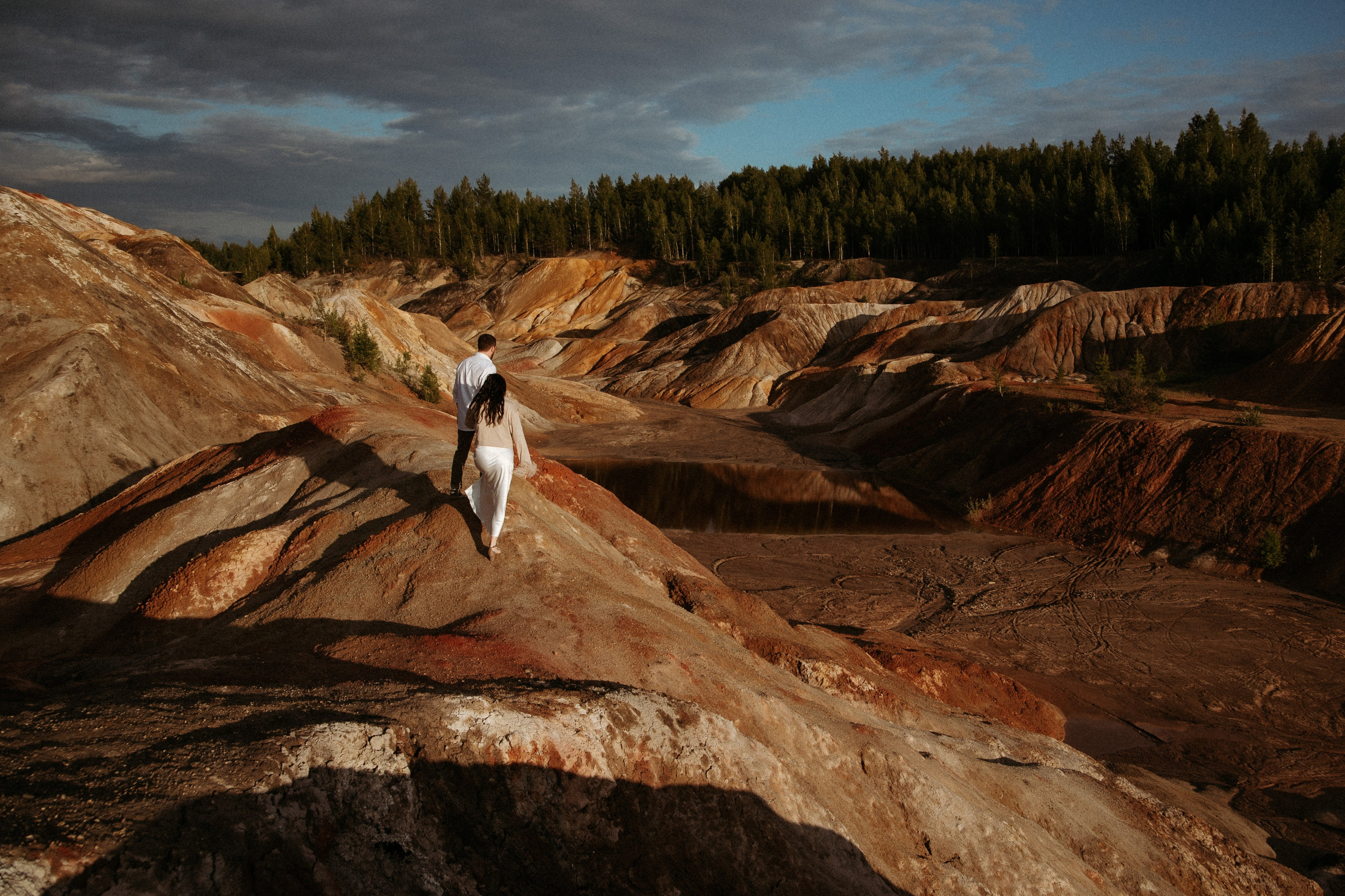Лав стори на Уральском Марсе. Свадебный, семейный фотограф, контент съёмка. Екатеринбург. Елена Граф