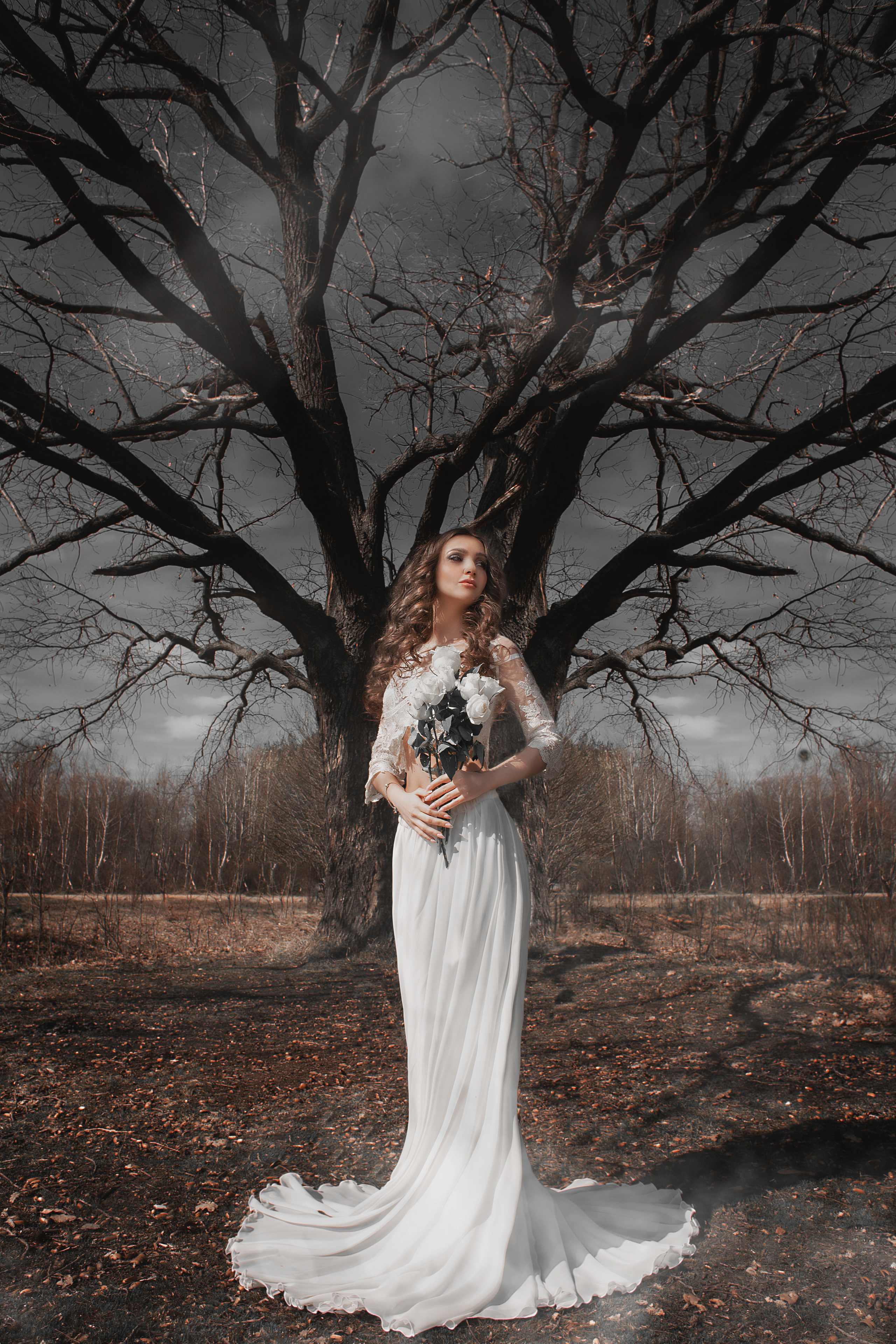 Белое платье из шифона/костюм (размер платья 42-50, размер костюма 40-44). Фотосессия с лошадьми в Нижнем Новгороде