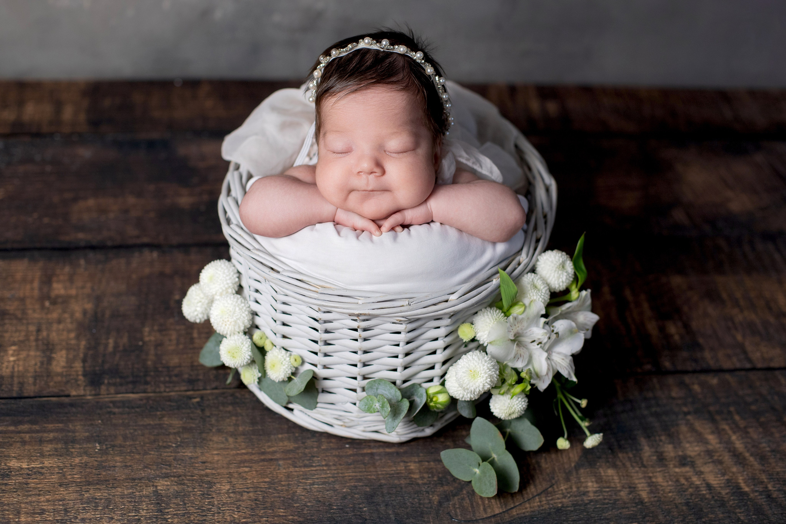 Newborn — Девочки. Фотограф новорожденных в Москве Кристина Ткач