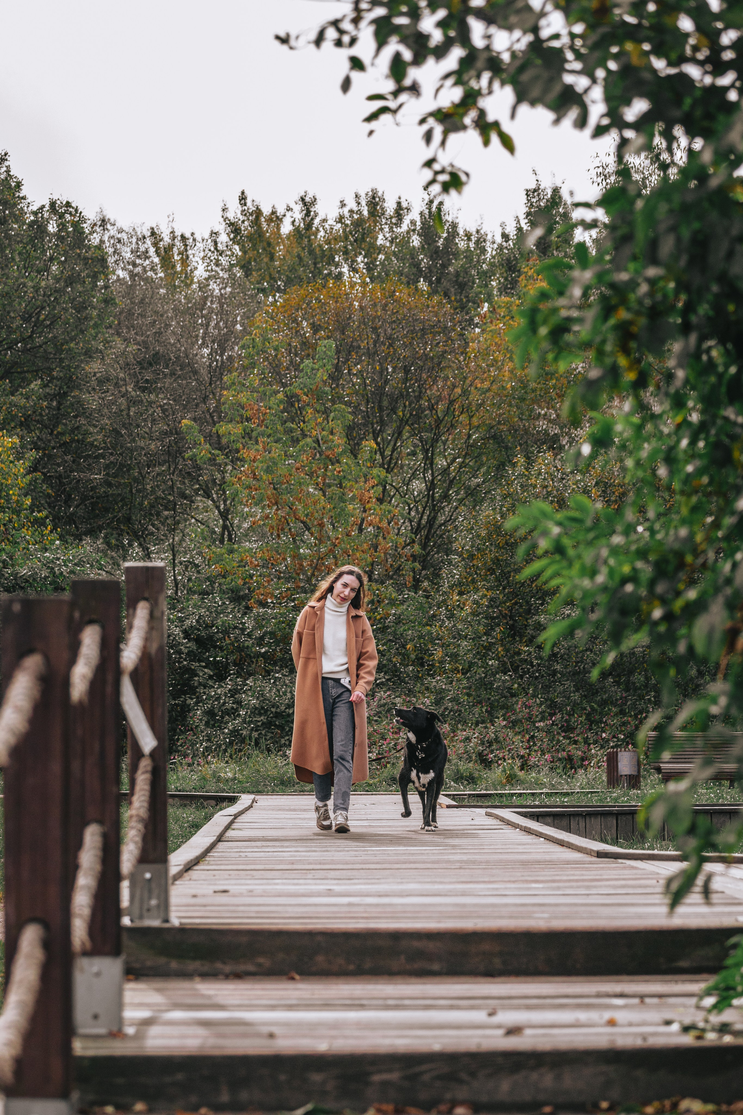 Юля и Фортуна. Фотограф-анималист Татьяна Степанова