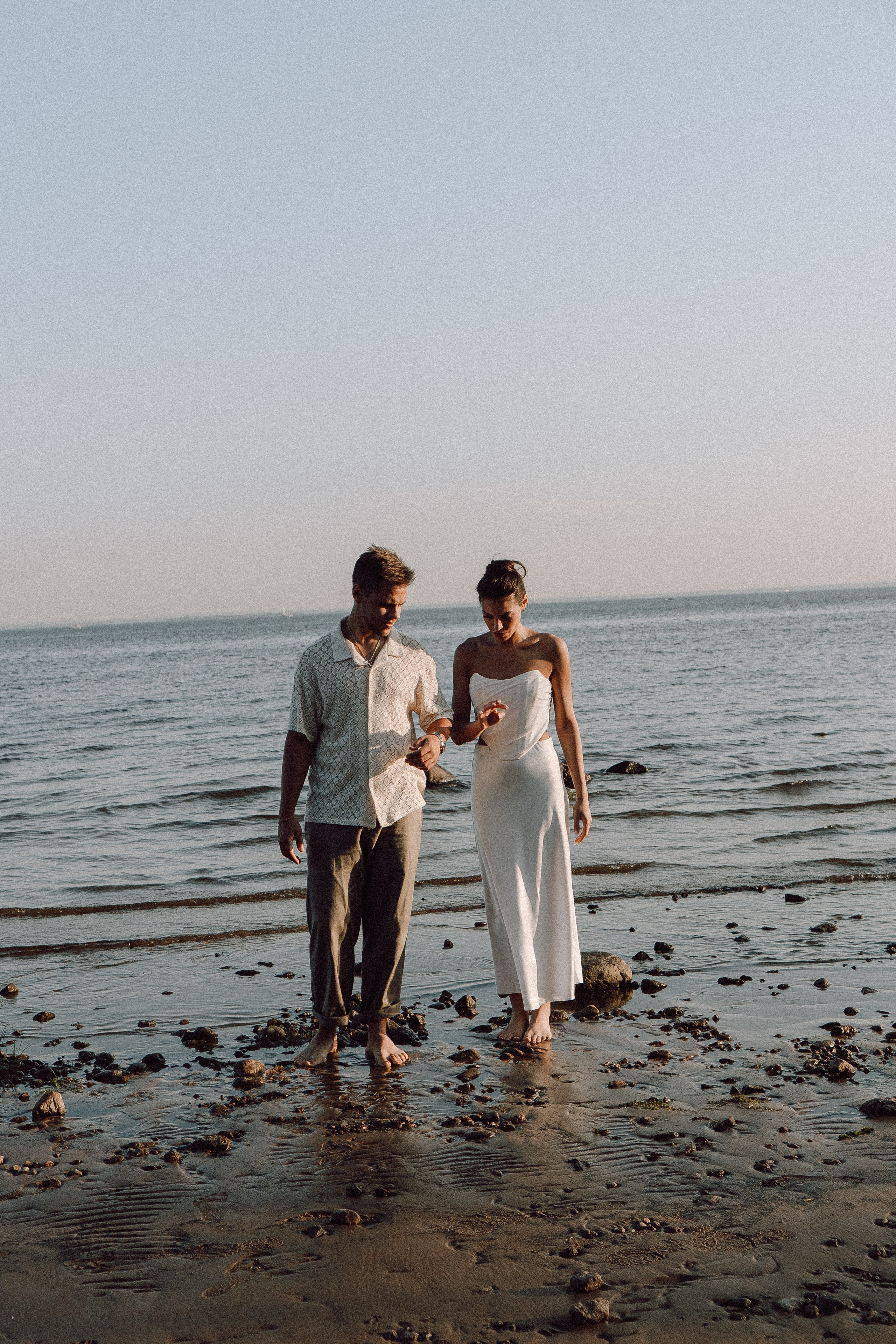 СВАДЕБНАЯ ФОТОСЕССИЯ ВЫЕЗДНОЙ ЦЕРЕМОНИИ (ФИНСКИЙ ЗАЛИВ). Профессиональный фотограф, Санкт-Петербург — Виктория Богомолова