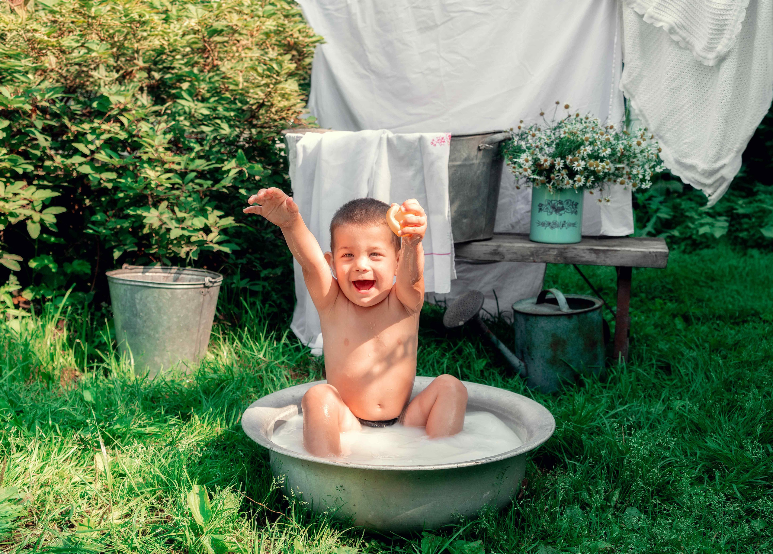 Большая стирка. Семейный, свадебный и детский фотограф в Новосибирске Ольга Хидченко