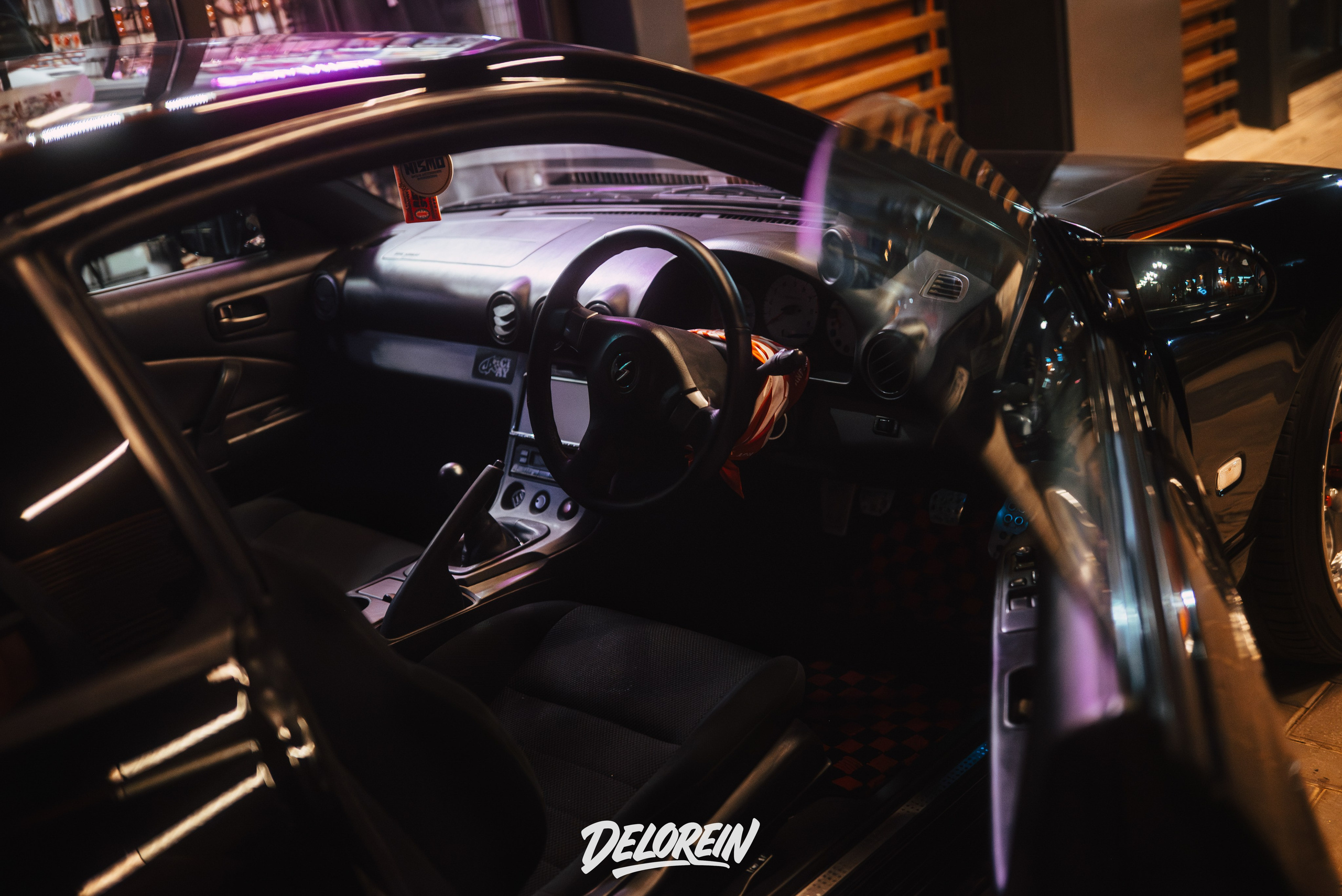 Nissan Silvia черносливка S15 @sindik_ciay. DeLorein