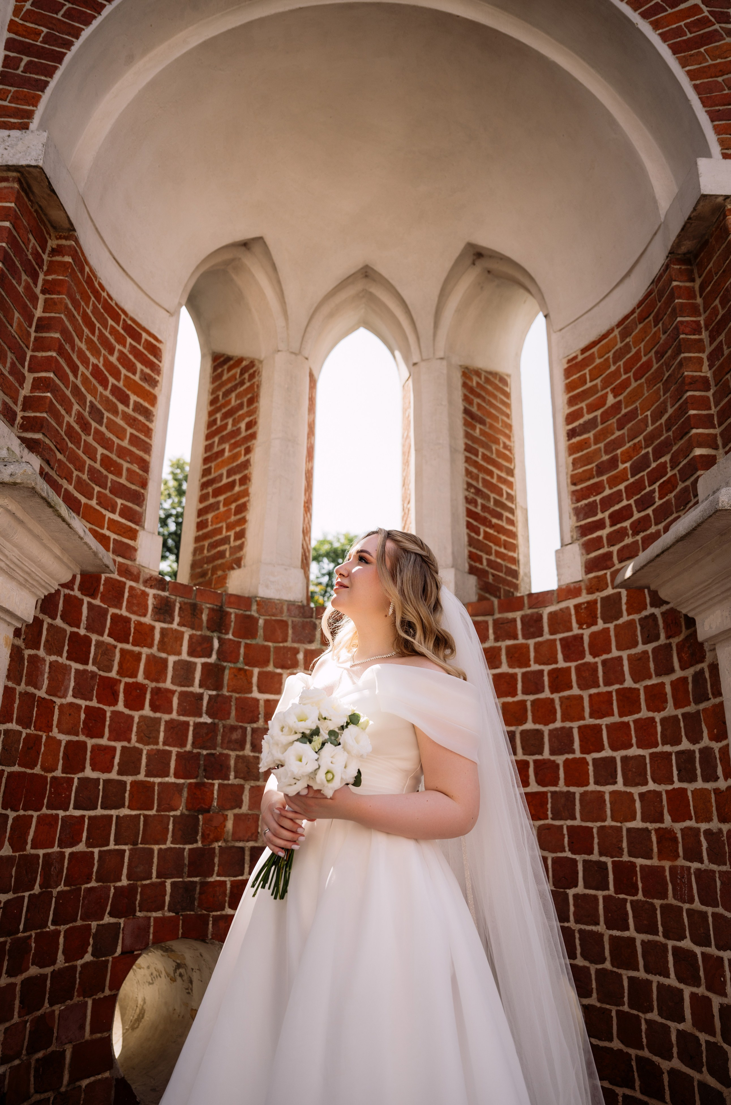 Свадебная прогулка в Царицино. Фотограф в Москве Алёна Степутенко