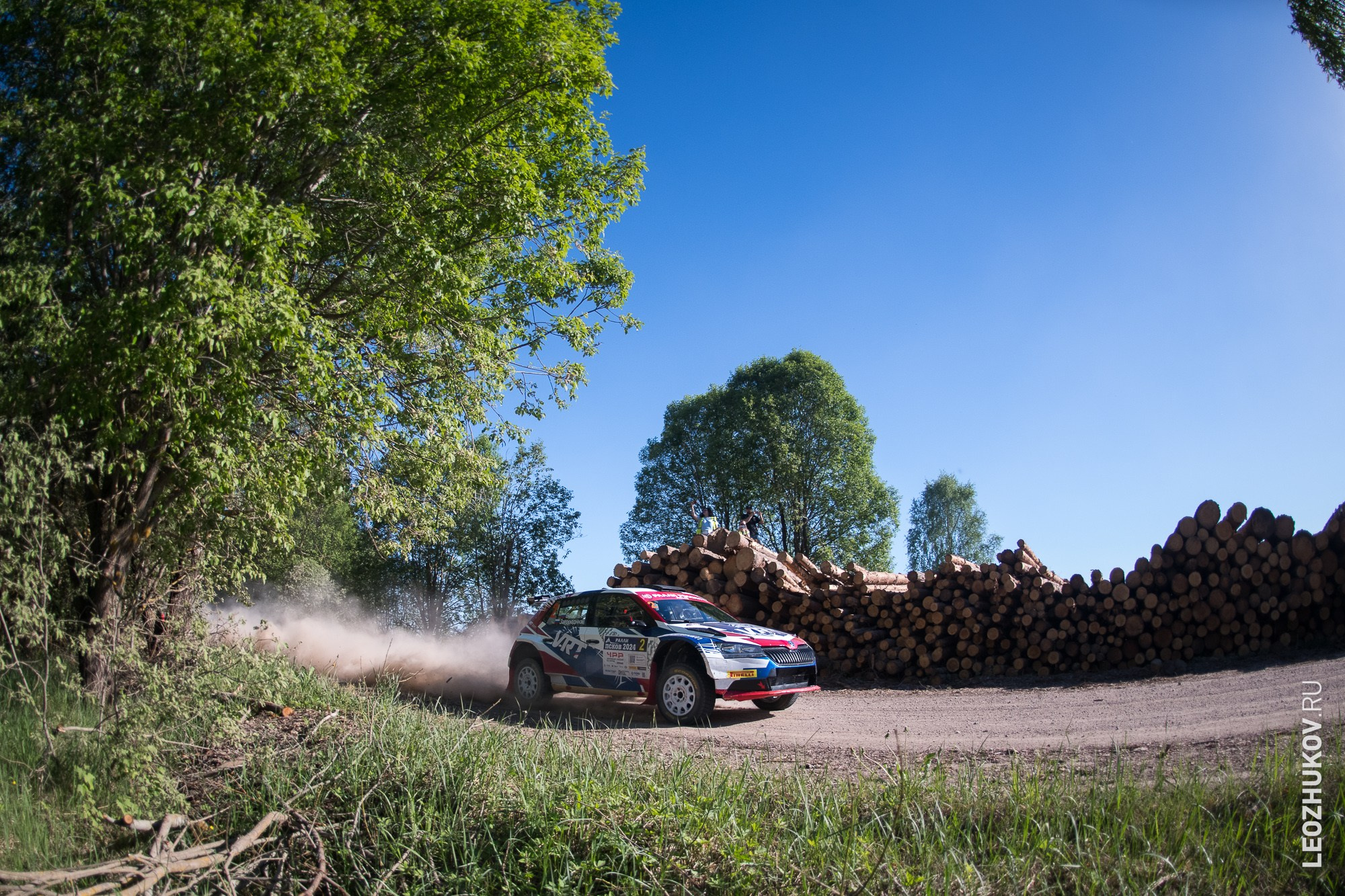 Rally Pskov 2024. Sports photographer Leonid Zhukov
