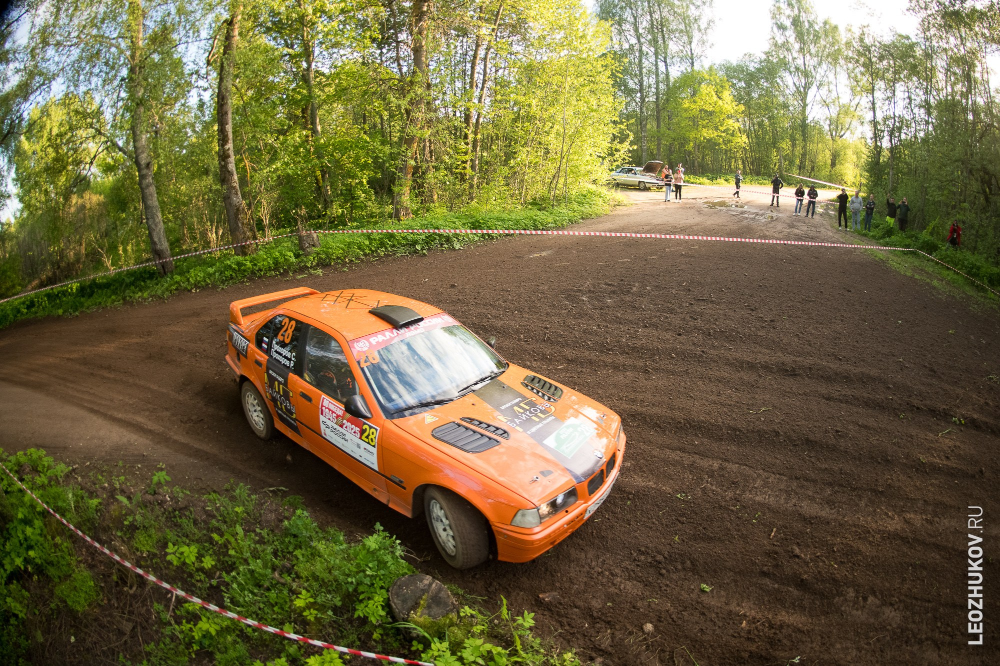 Rally Pushkinskie gory 2025. Sports photographer Leonid Zhukov