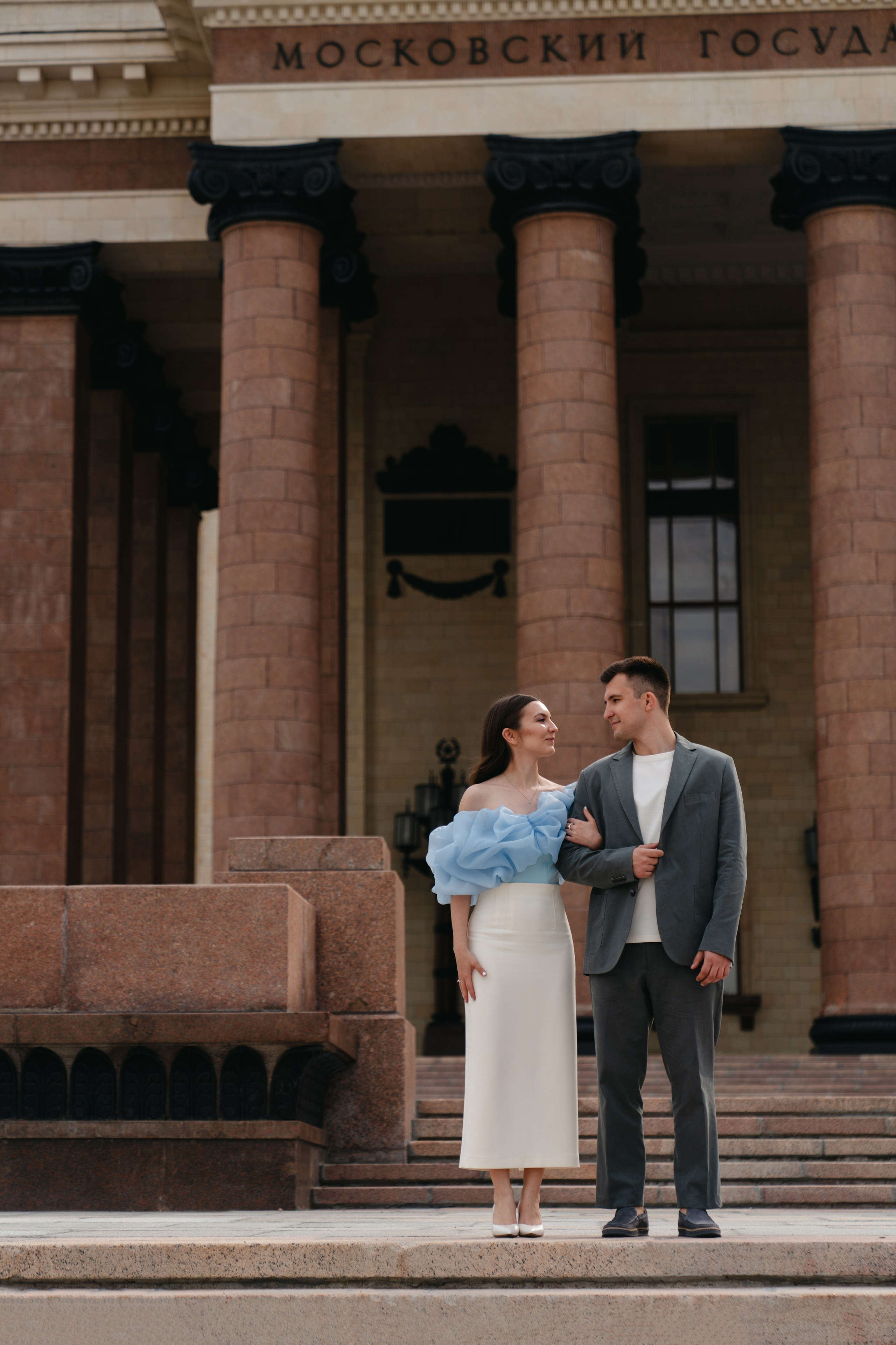 Институтская любовь. Свадебный фотограф в Москве Кристина Чехова
