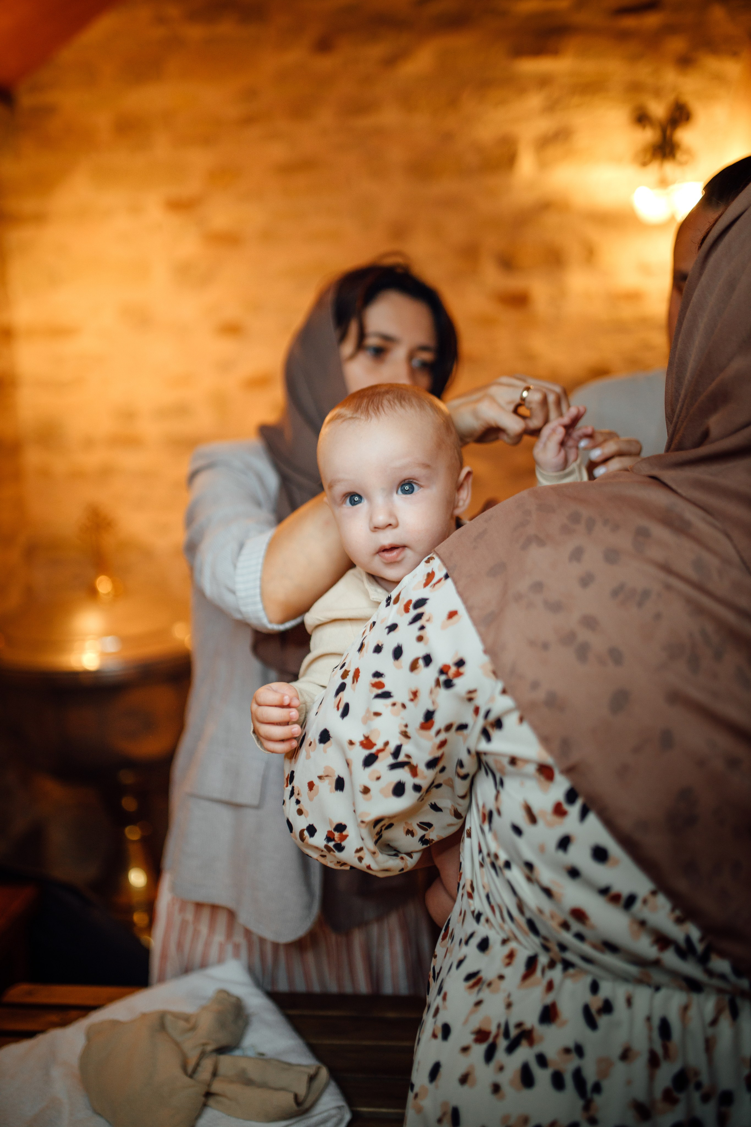 Крещение Егора (Георгия) Державный храм, св. Елисаветенского монастыря, Новинки, август 2024