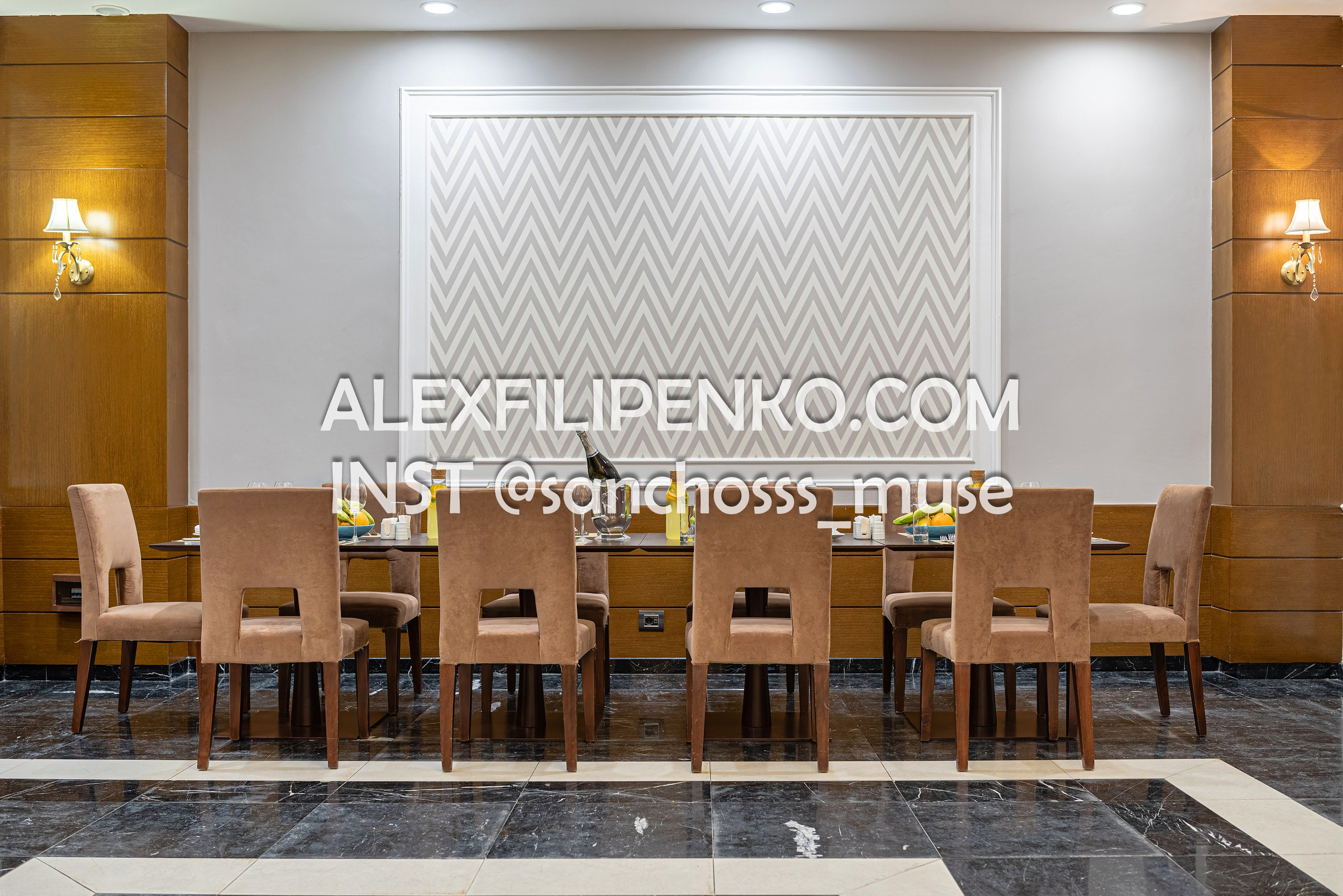 VIP зал Comfort Hotel Astana. Фотограф интерьера недвижимости и архитектуры в Астане