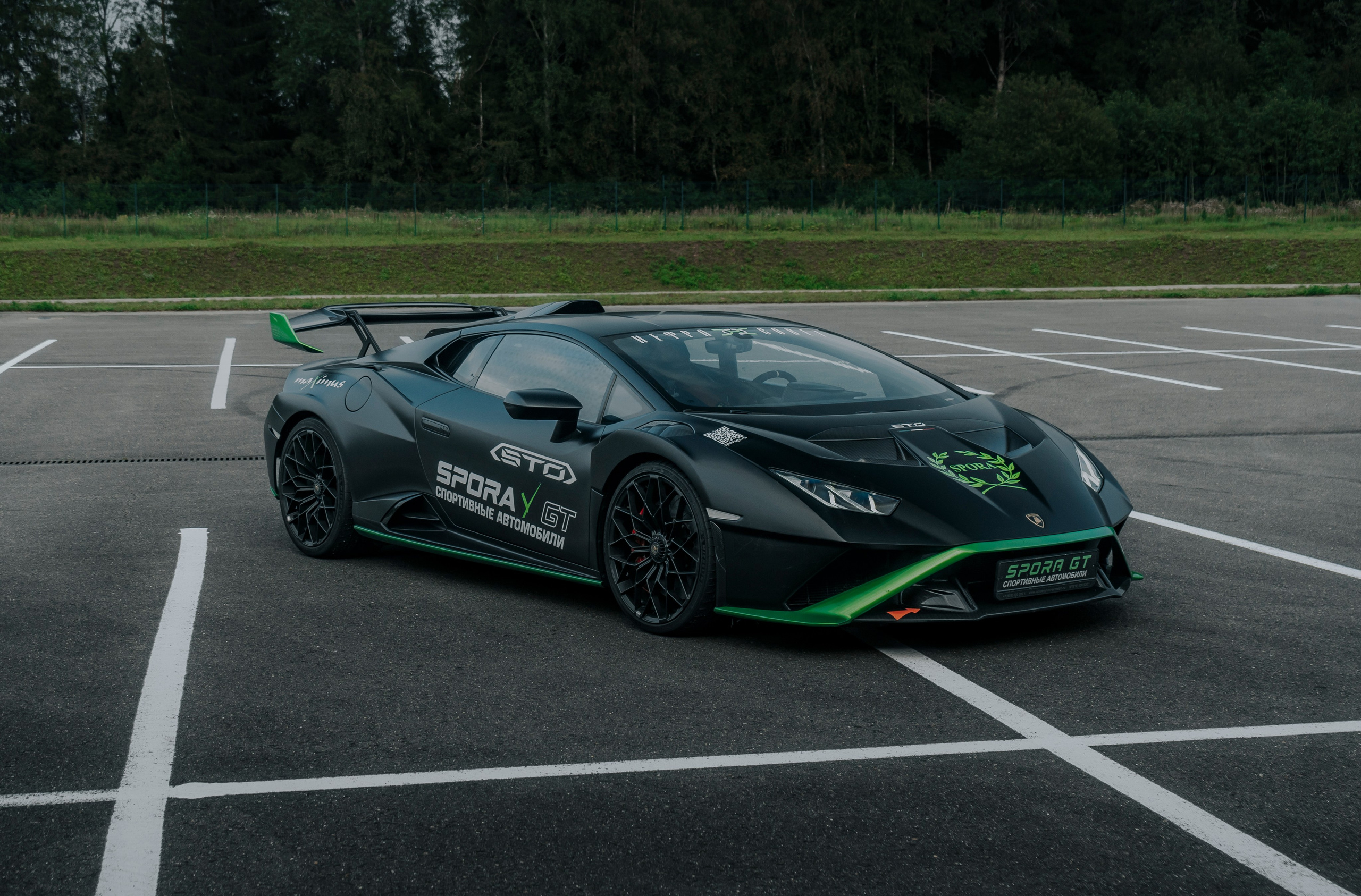 Lambva (Lamborghini Huracan STO). Автомобильный и коммерческий фотограф Москва