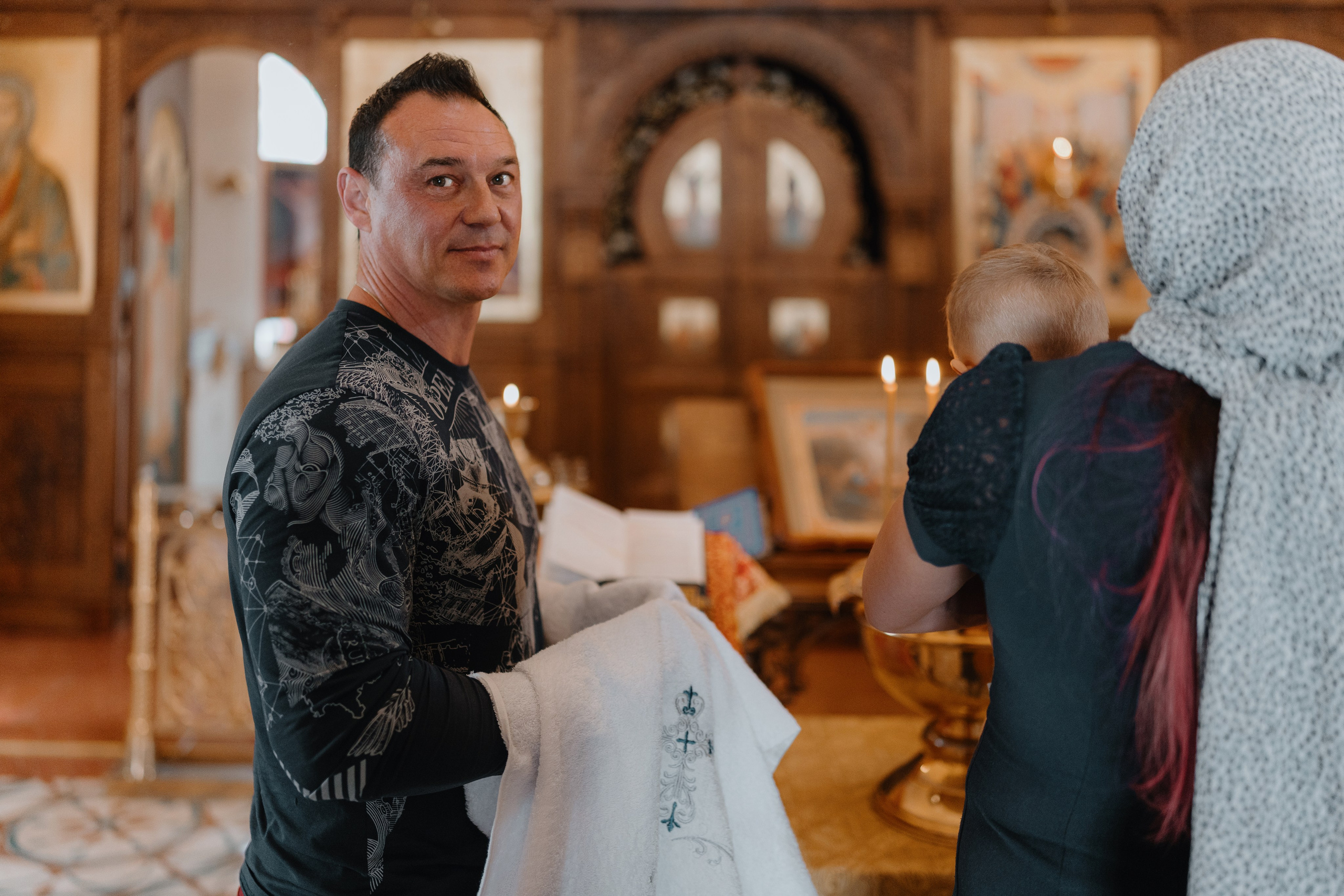 Крещение. Фотограф Олег Сотник