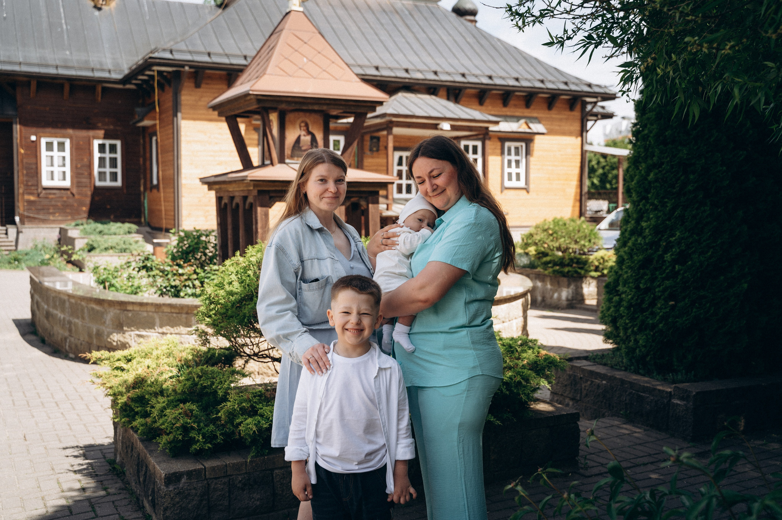 Крещение Александра (Оптинских старцев). Семейный фотограф в Минске Дарья Дреко