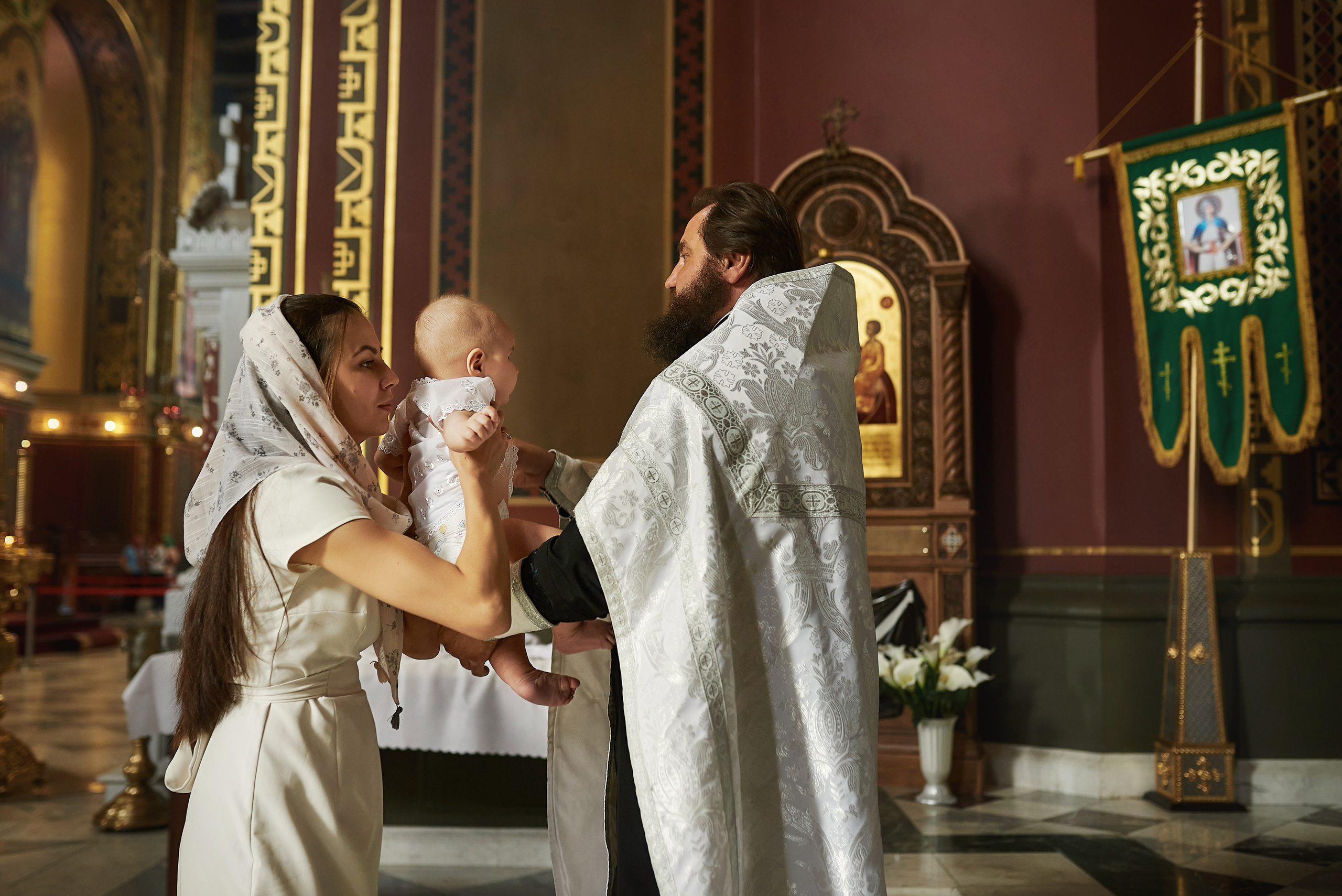 Двойное крещение в Новочеркасском соборе. Семейный фотограф в Ростове-на-Дону Татьяна Литвинова