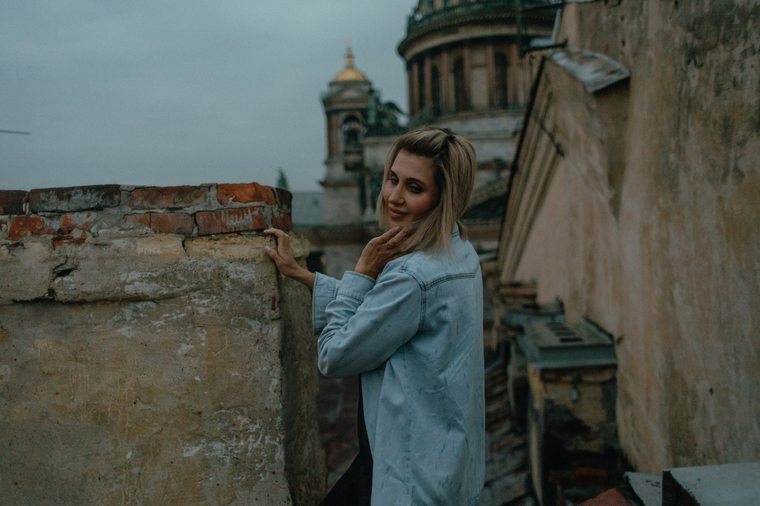 Фотосессия на крыше СПБ. Семейный и свадебный фотограф в Санкт-Петербурге и Всеволожске