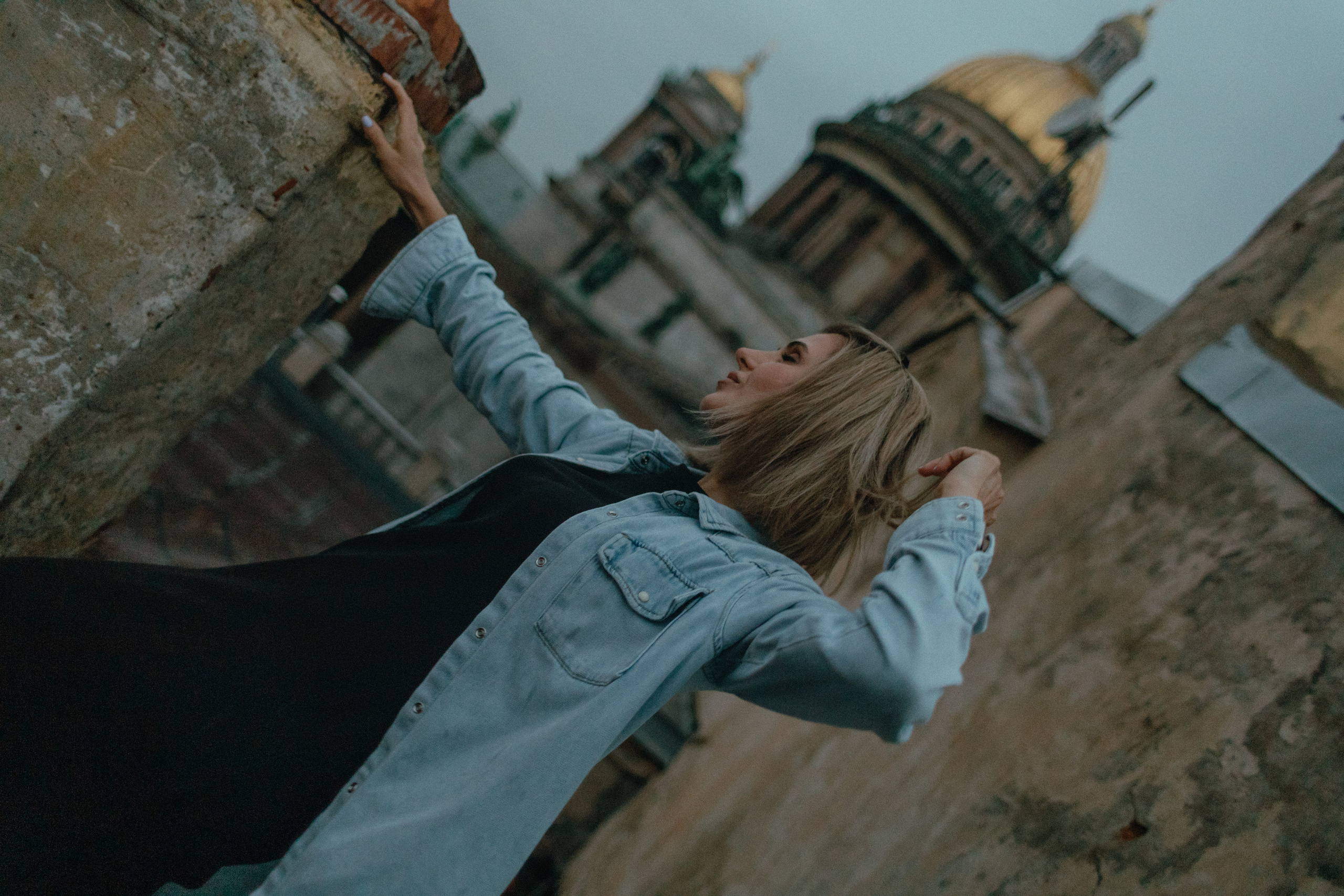 Фотосессия на крыше СПБ. Семейный и свадебный фотограф в Санкт-Петербурге и Всеволожске