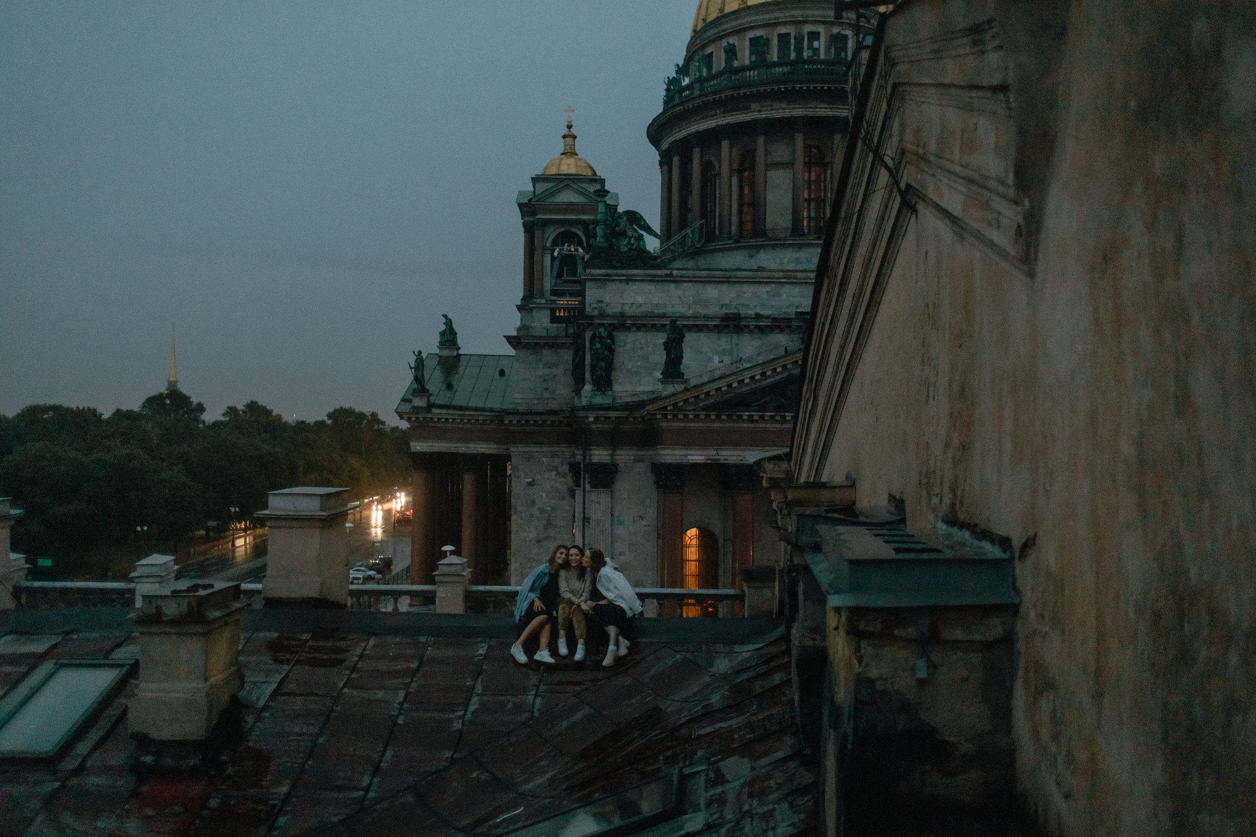 Фотосессия на крыше СПБ. Семейный и свадебный фотограф в Санкт-Петербурге и Всеволожске