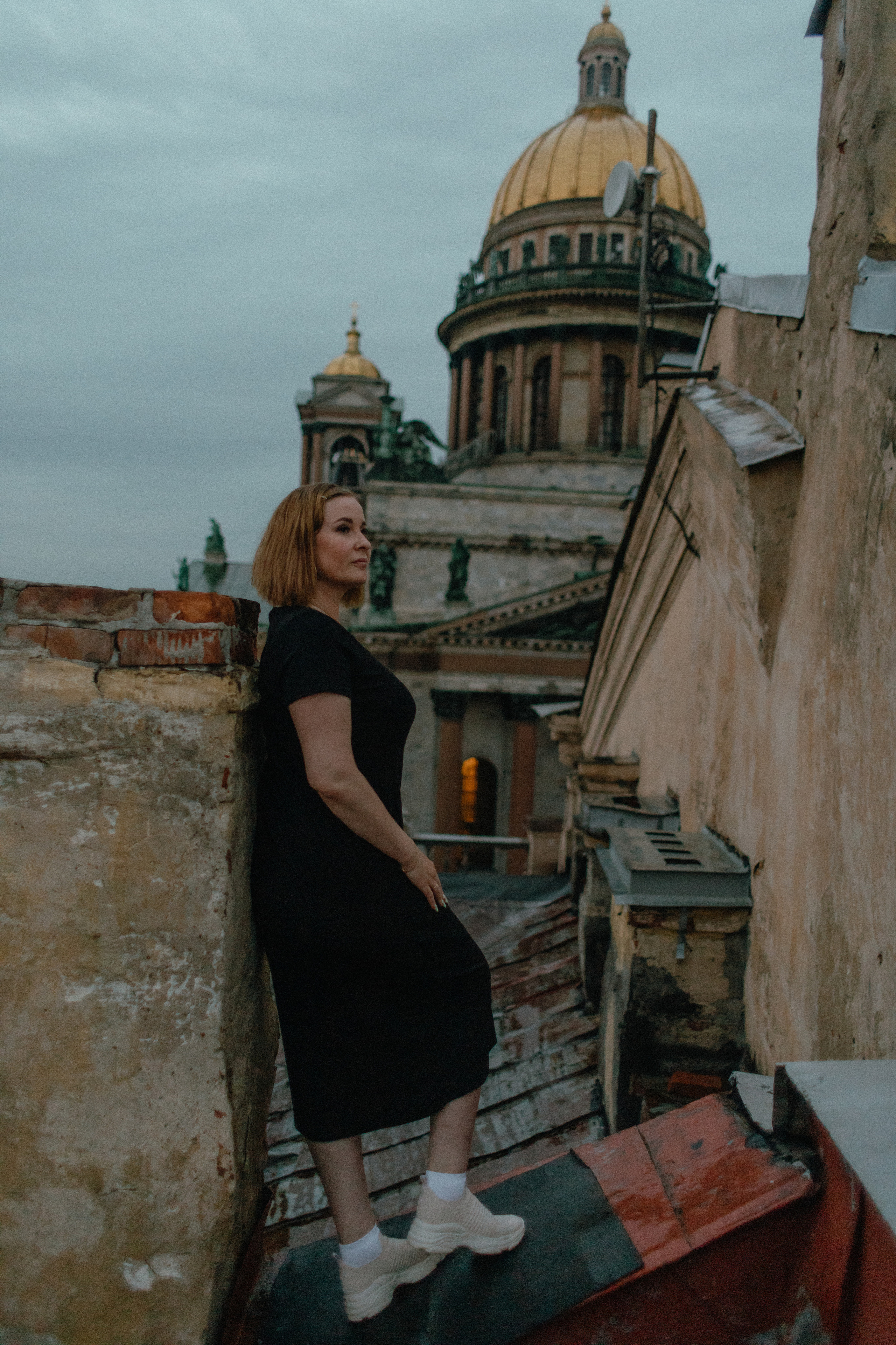 Фотосессия на крыше СПБ. Семейный и свадебный фотограф в Санкт-Петербурге и Всеволожске