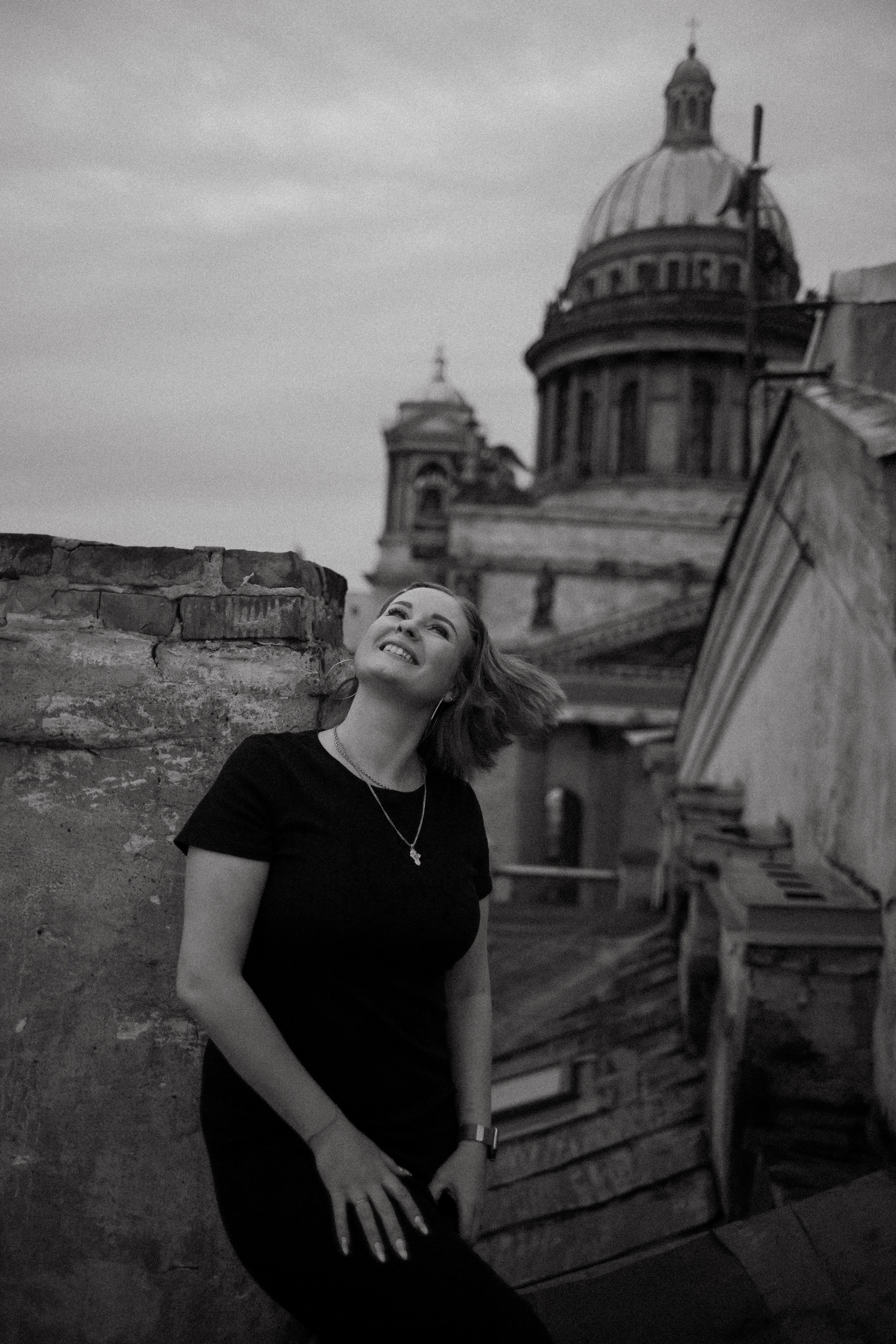 Фотосессия на крыше СПБ. Семейный и свадебный фотограф в Санкт-Петербурге и Всеволожске