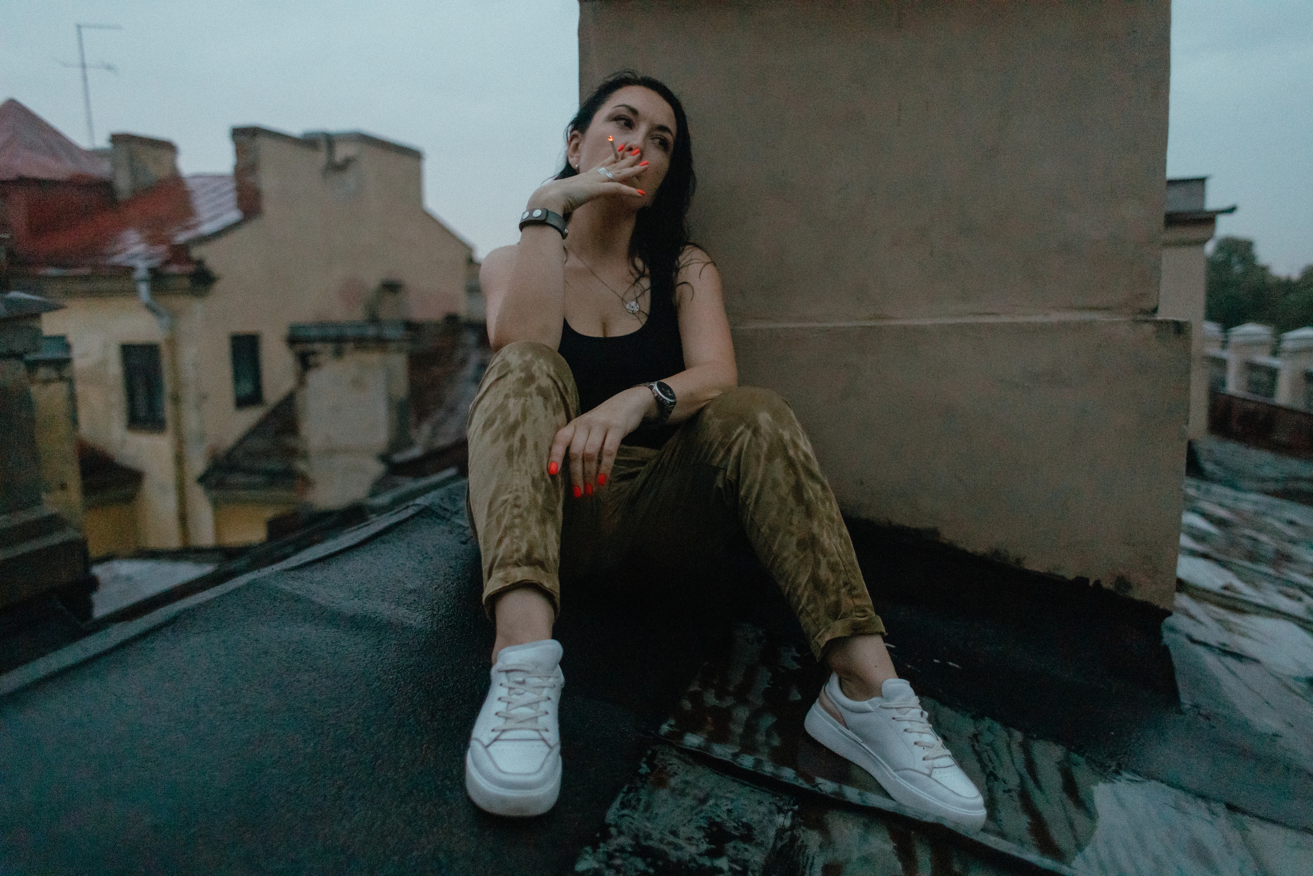 Фотосессия на крыше СПБ. Семейный и свадебный фотограф в Санкт-Петербурге и Всеволожске