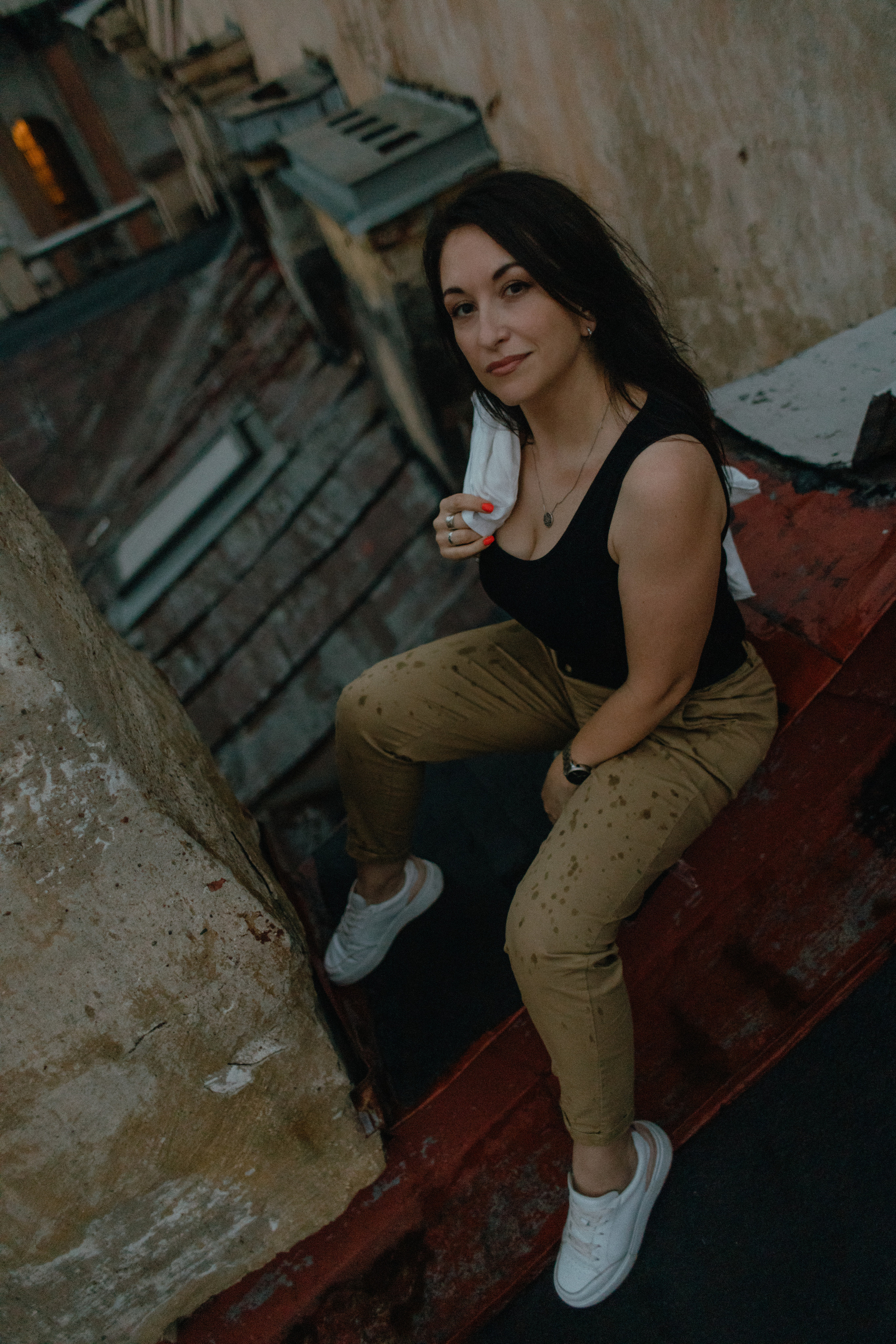 Фотосессия на крыше СПБ. Семейный и свадебный фотограф в Санкт-Петербурге и Всеволожске