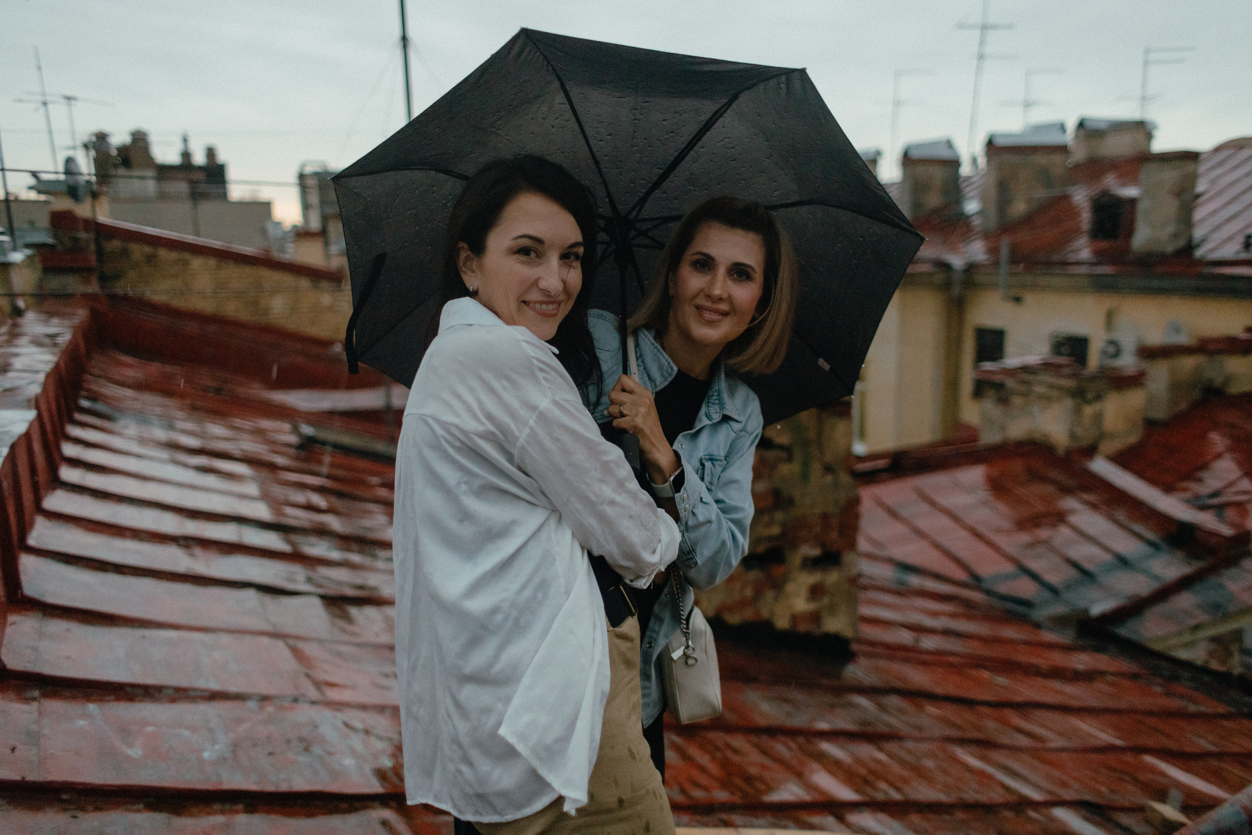 Фотосессия на крыше СПБ. Семейный и свадебный фотограф в Санкт-Петербурге и Всеволожске