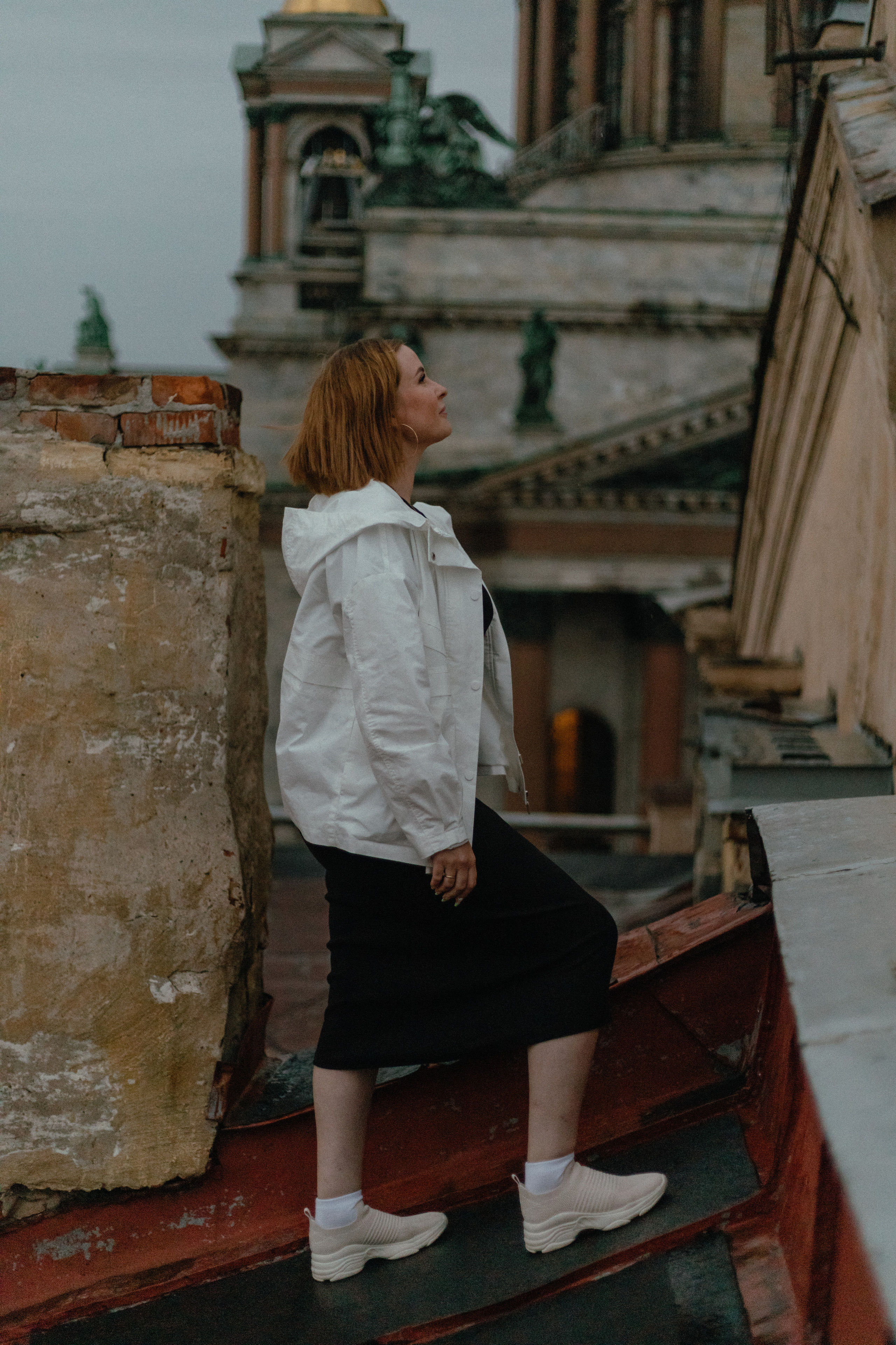 Фотосессия на крыше СПБ. Семейный и свадебный фотограф в Санкт-Петербурге и Всеволожске