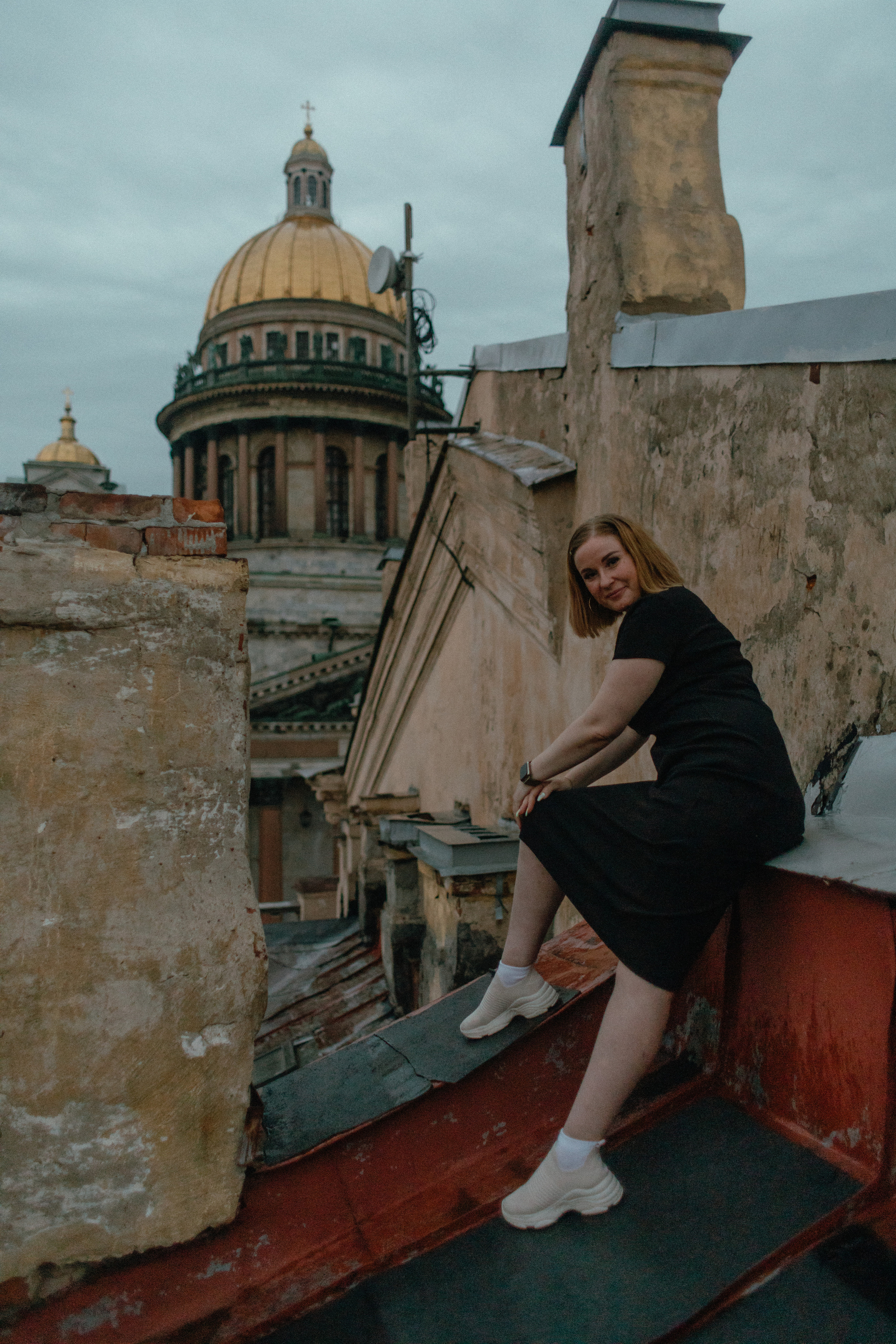 Фотосессия на крыше СПБ. Семейный и свадебный фотограф в Санкт-Петербурге и Всеволожске