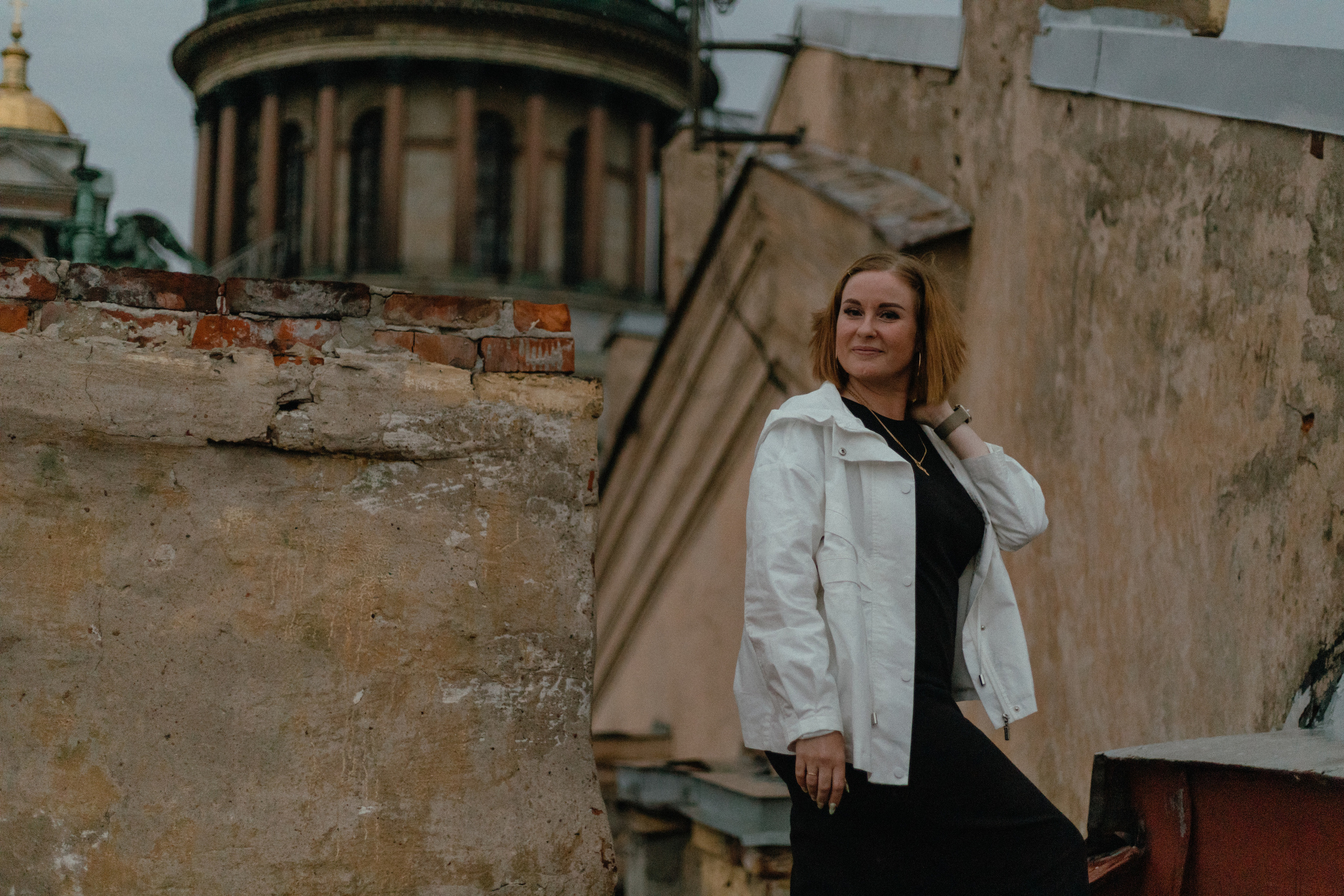 Фотосессия на крыше СПБ. Семейный и свадебный фотограф в Санкт-Петербурге и Всеволожске