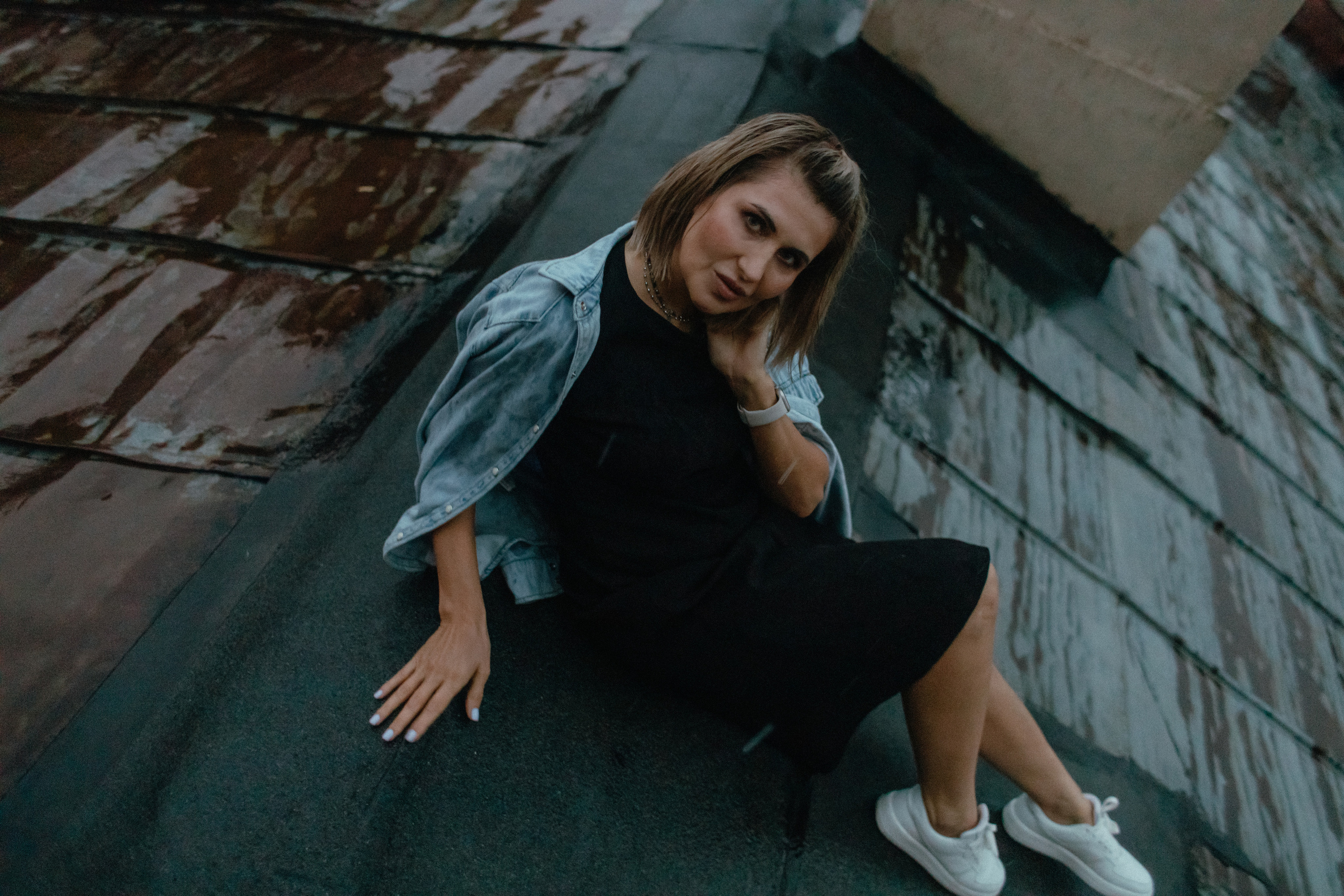 Фотосессия на крыше СПБ. Семейный и свадебный фотограф в Санкт-Петербурге и Всеволожске