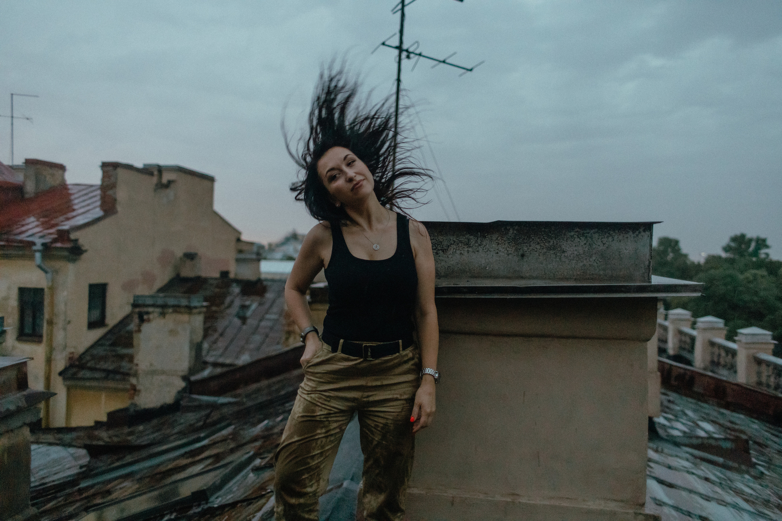 Фотосессия на крыше СПБ. Семейный и свадебный фотограф в Санкт-Петербурге и Всеволожске