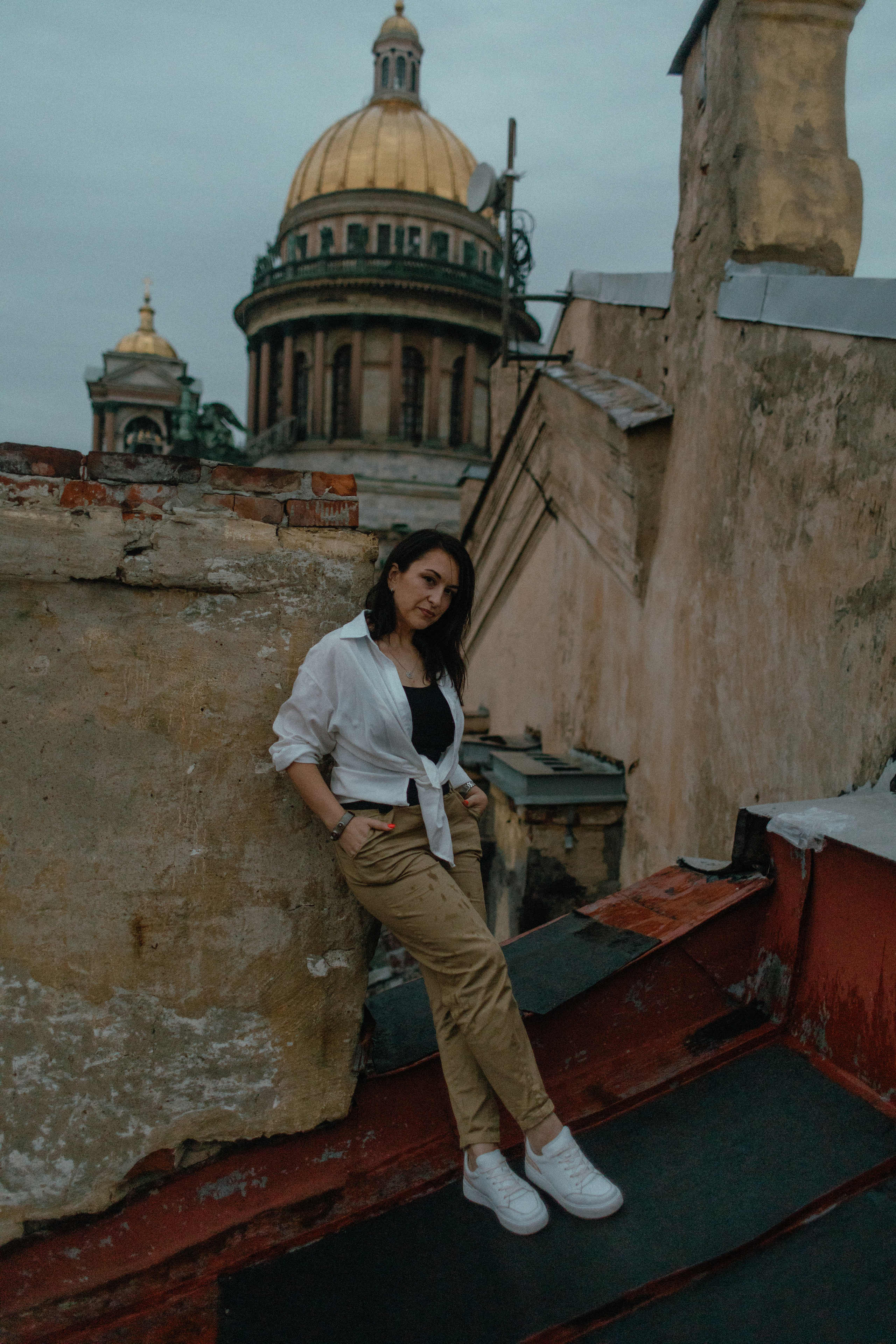 Фотосессия на крыше СПБ. Семейный и свадебный фотограф в Санкт-Петербурге и Всеволожске