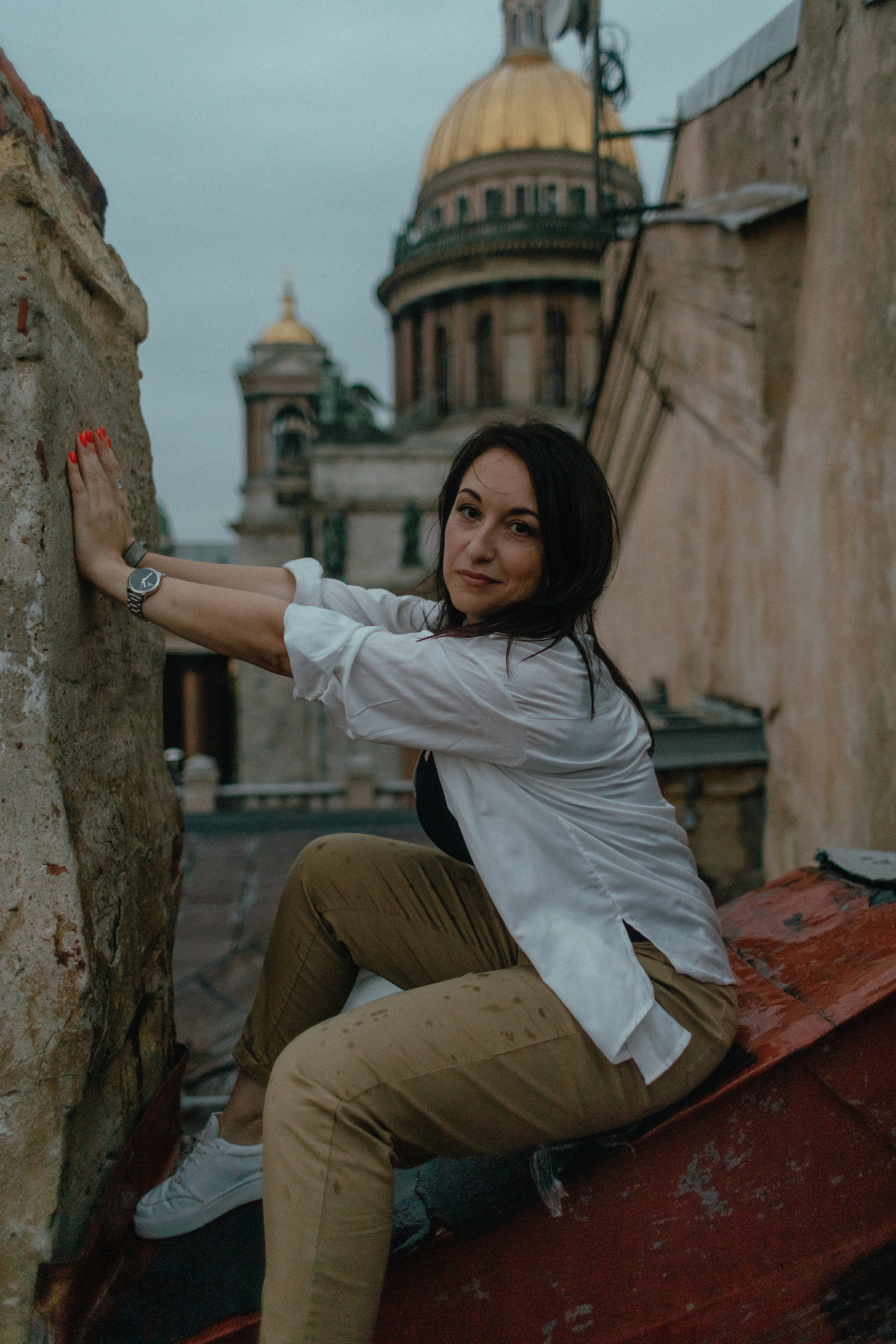 Фотосессия на крыше СПБ. Семейный и свадебный фотограф в Санкт-Петербурге и Всеволожске