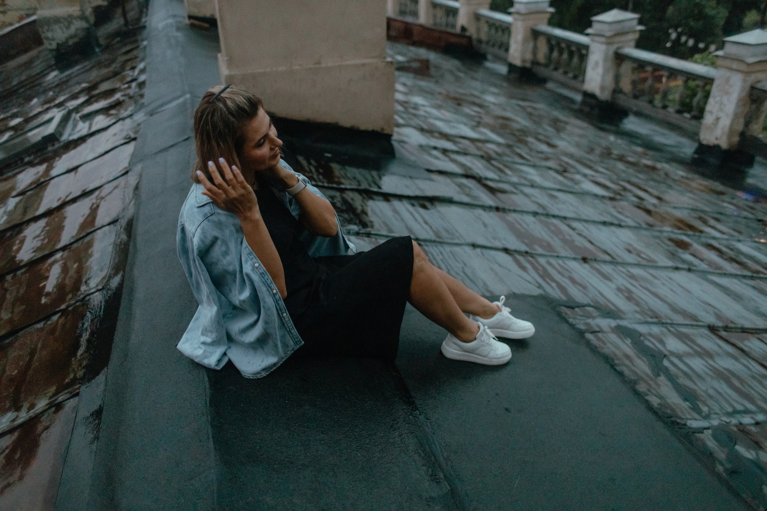 Фотосессия на крыше СПБ. Семейный и свадебный фотограф в Санкт-Петербурге и Всеволожске