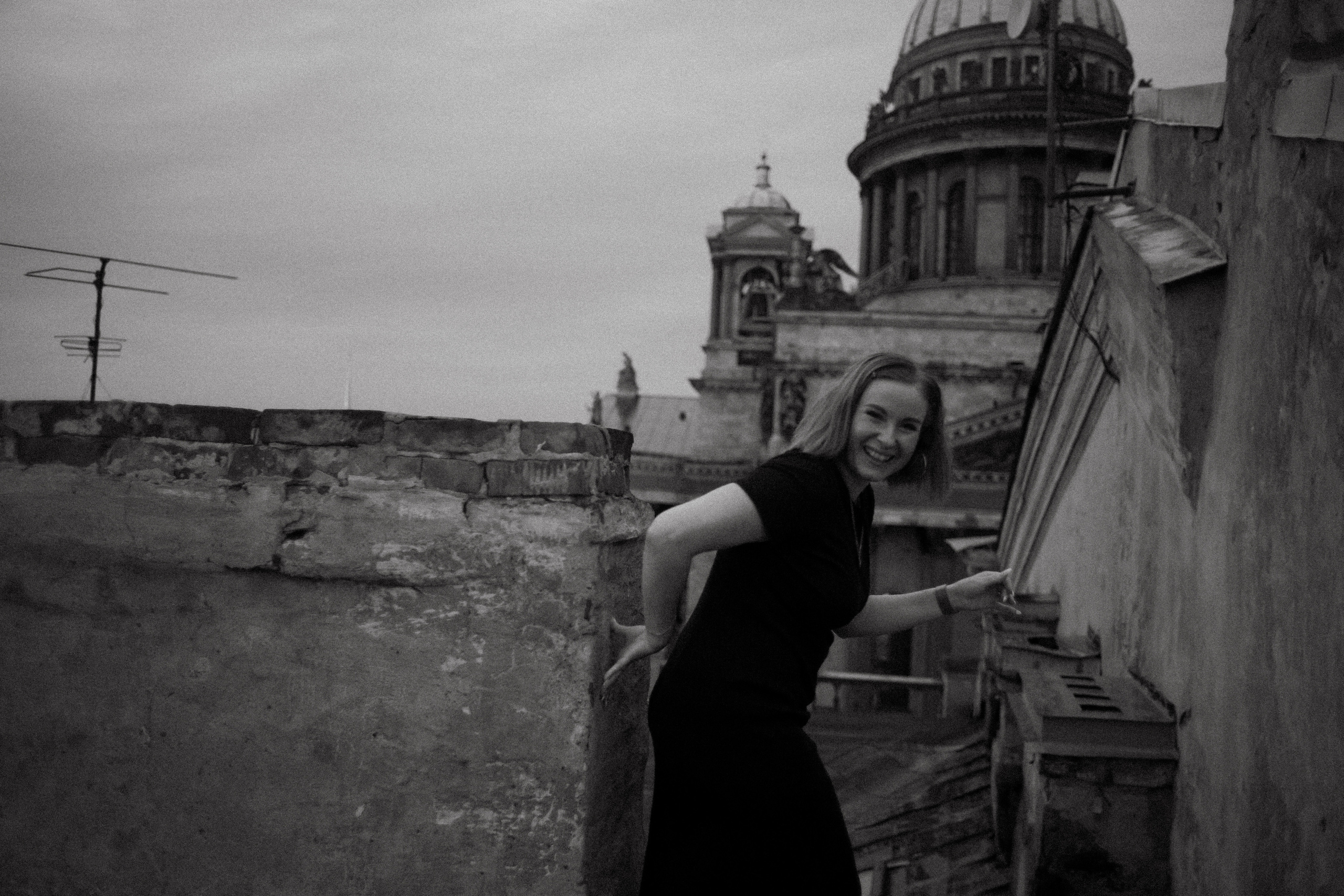 Фотосессия на крыше СПБ. Семейный и свадебный фотограф в Санкт-Петербурге и Всеволожске