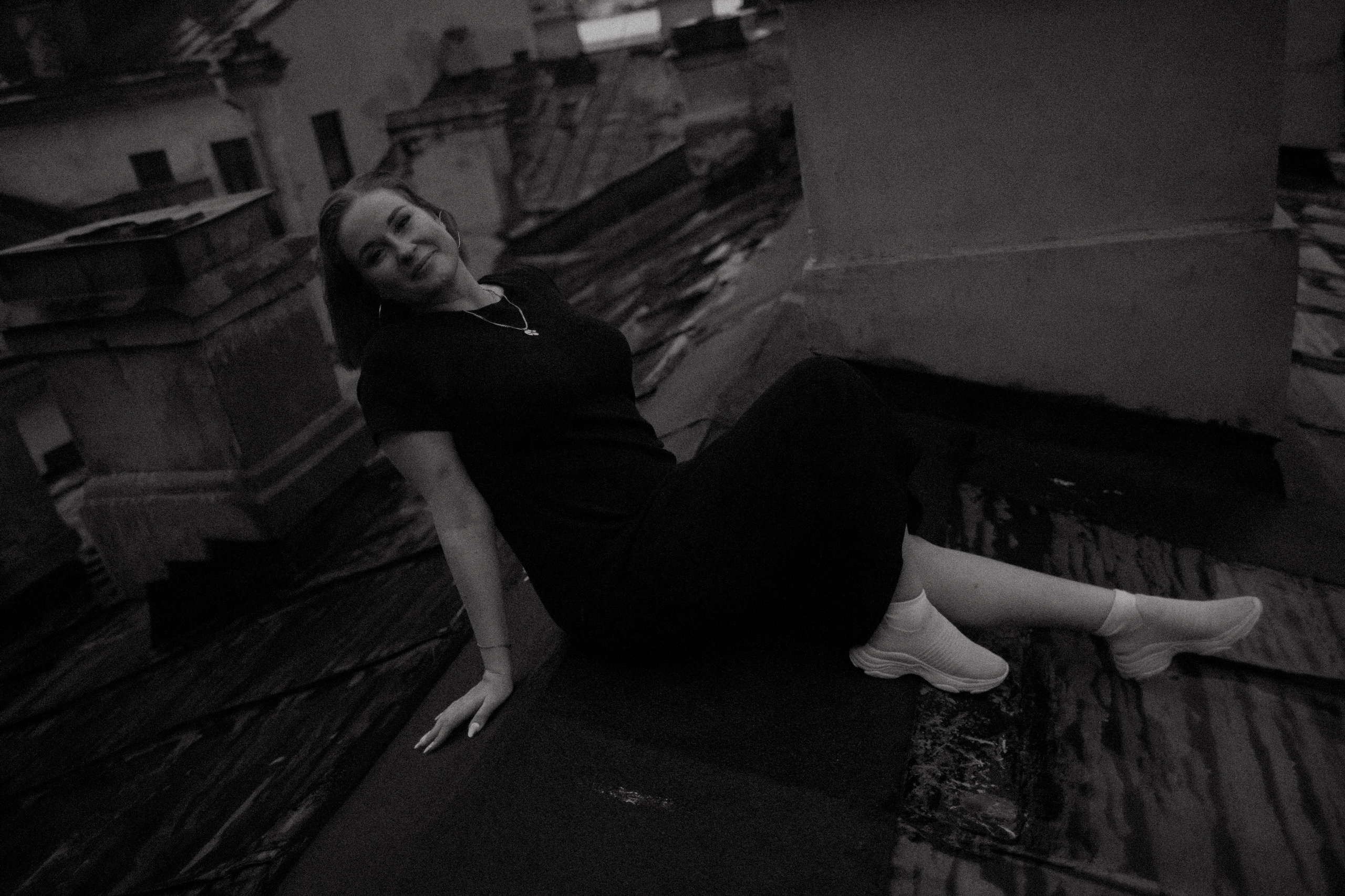 Фотосессия на крыше СПБ. Семейный и свадебный фотограф в Санкт-Петербурге и Всеволожске