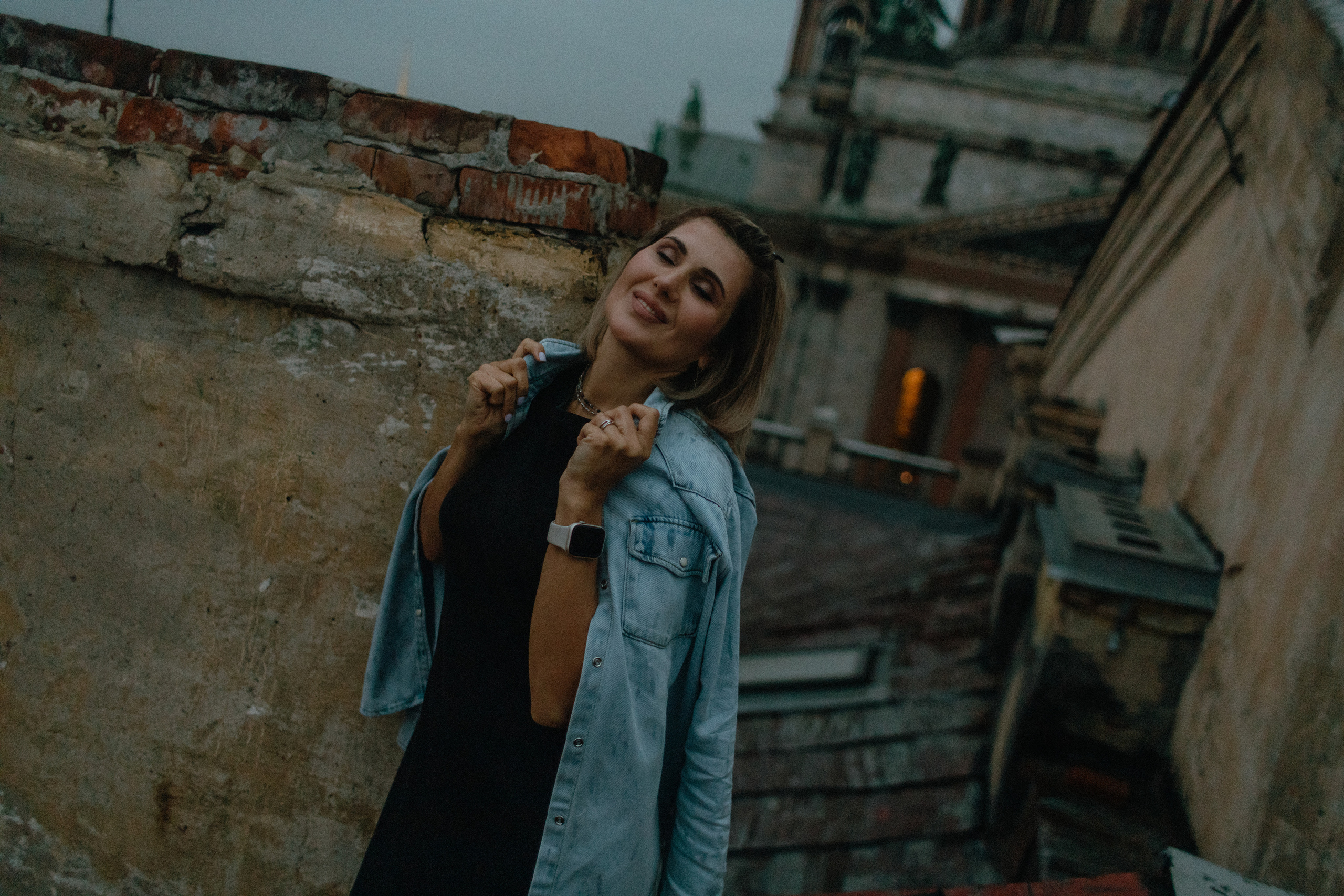 Фотосессия на крыше СПБ. Семейный и свадебный фотограф в Санкт-Петербурге и Всеволожске