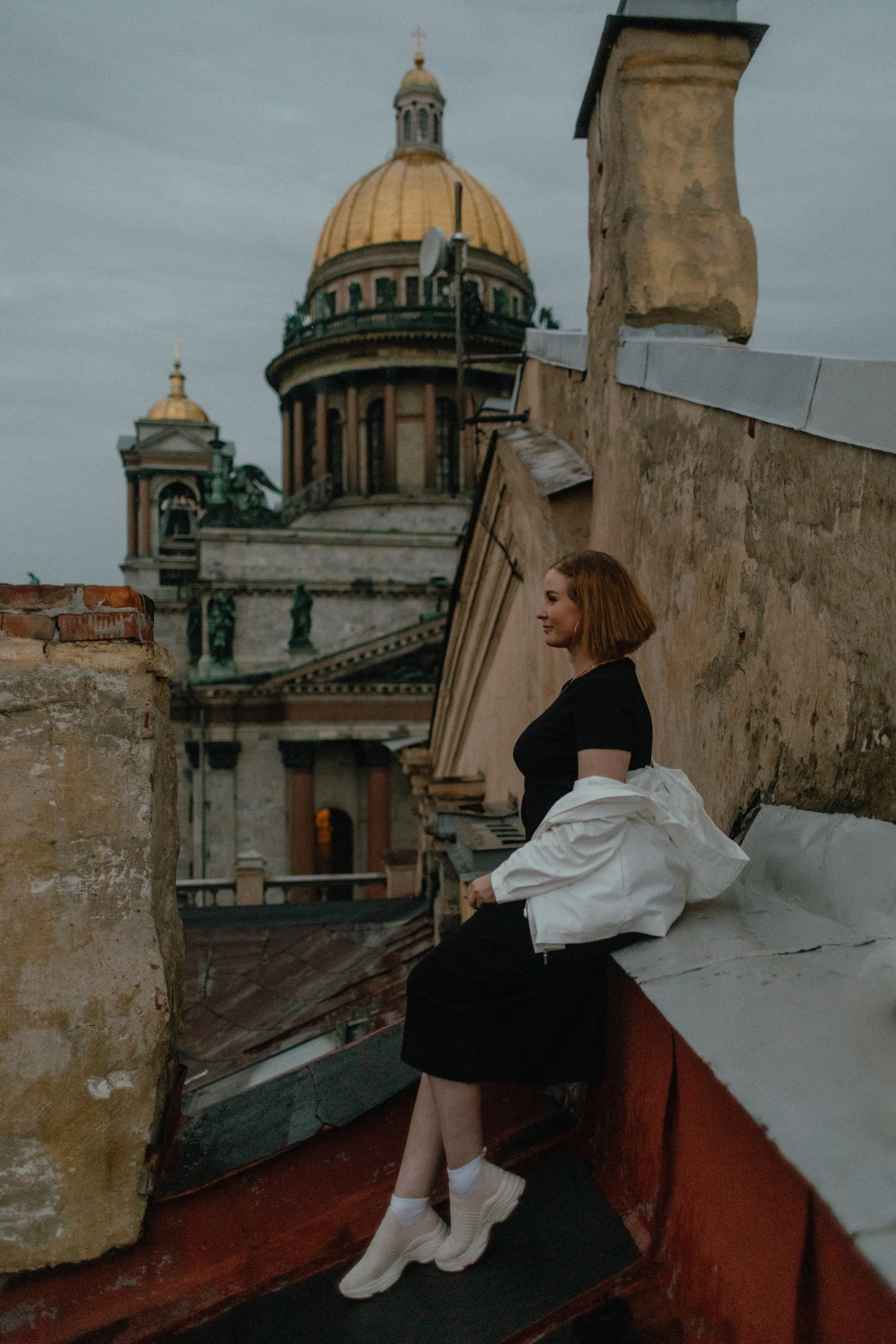 Фотосессия на крыше СПБ. Семейный и свадебный фотограф в Санкт-Петербурге и Всеволожске