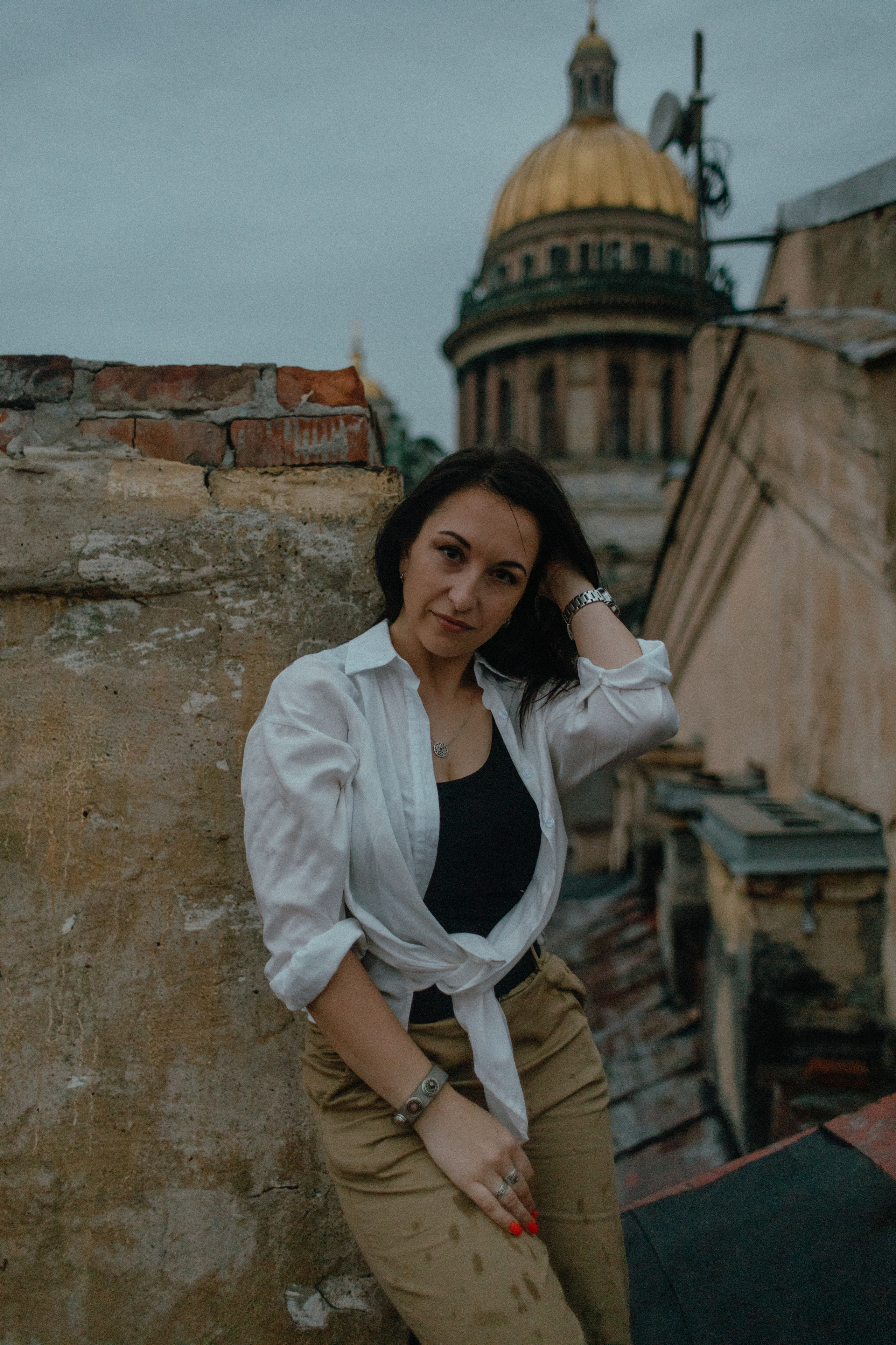 Фотосессия на крыше СПБ. Семейный и свадебный фотограф в Санкт-Петербурге и Всеволожске